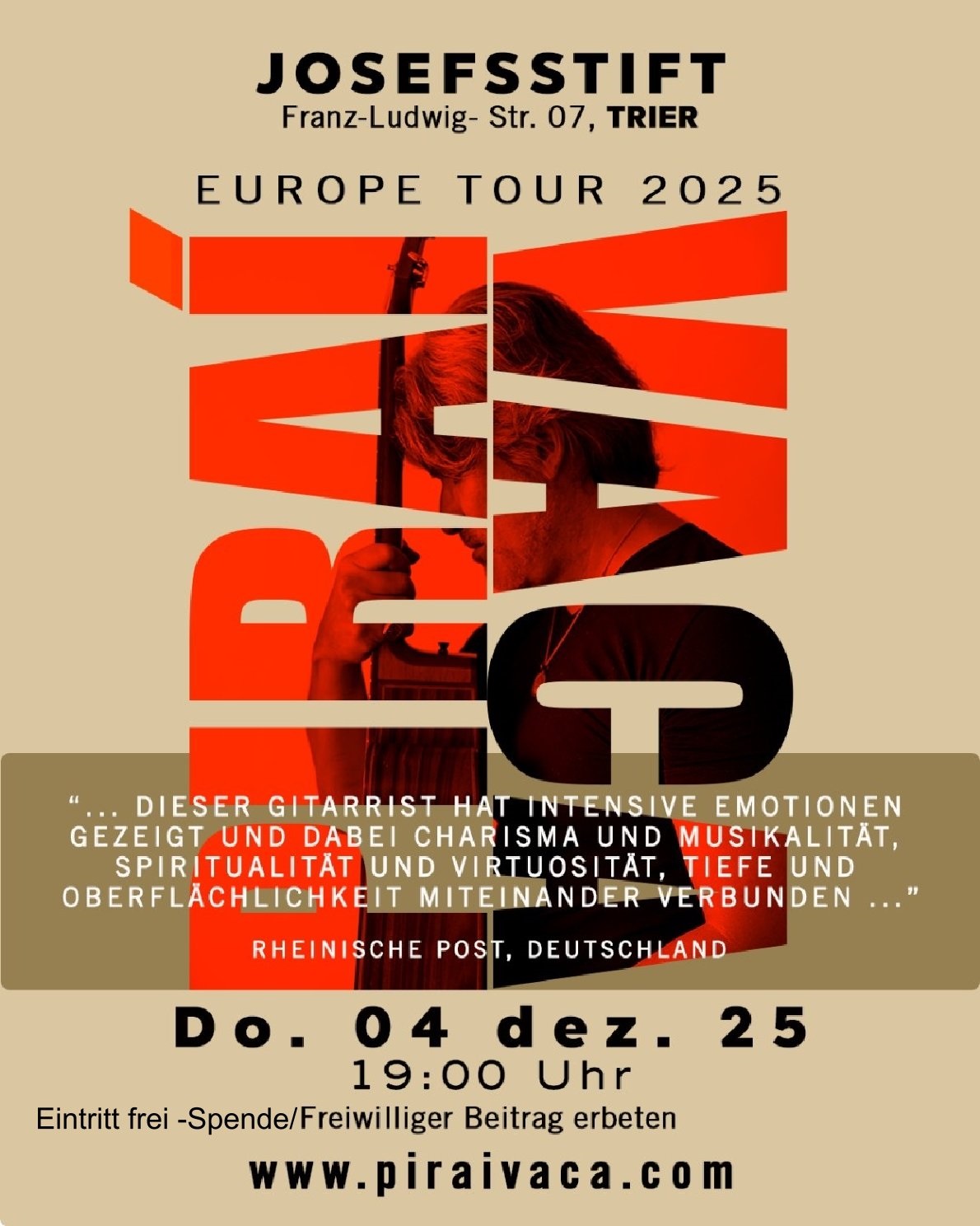 Info Flyer zur Veranstaltung