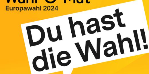 Banner Europawahl Wahl-o-mat