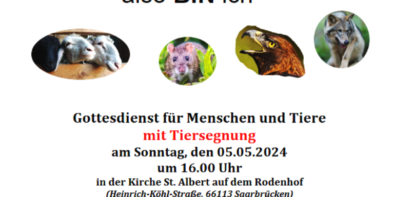 Flyer Tiersegnung