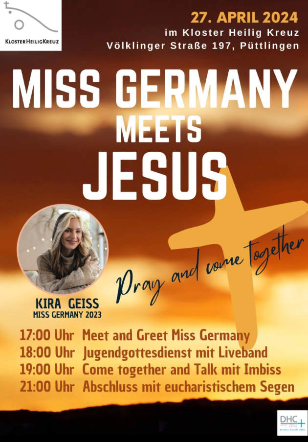 Miss Germany meets Jesus