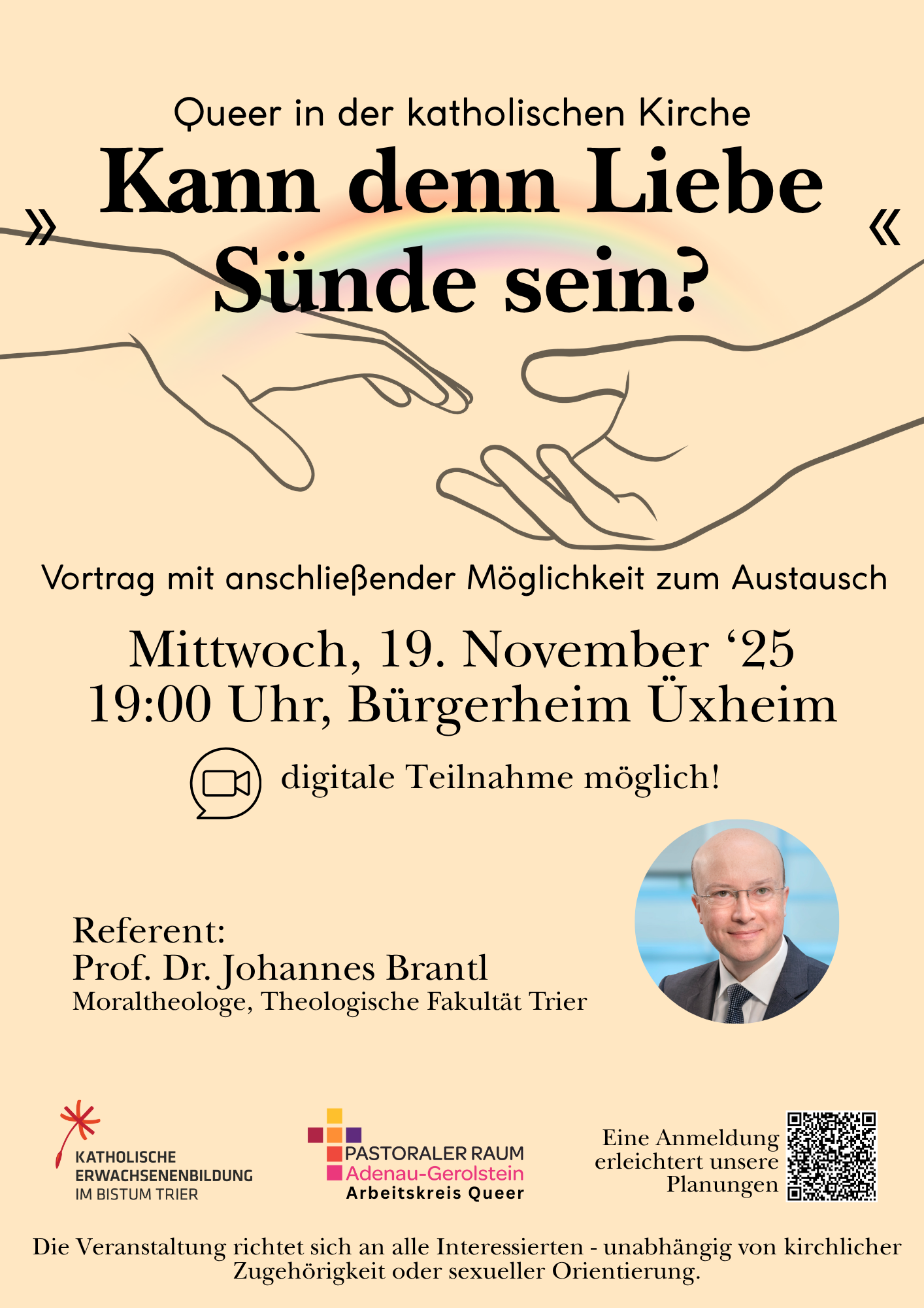 Infoflyer Plakat Vortragsabend Brantl