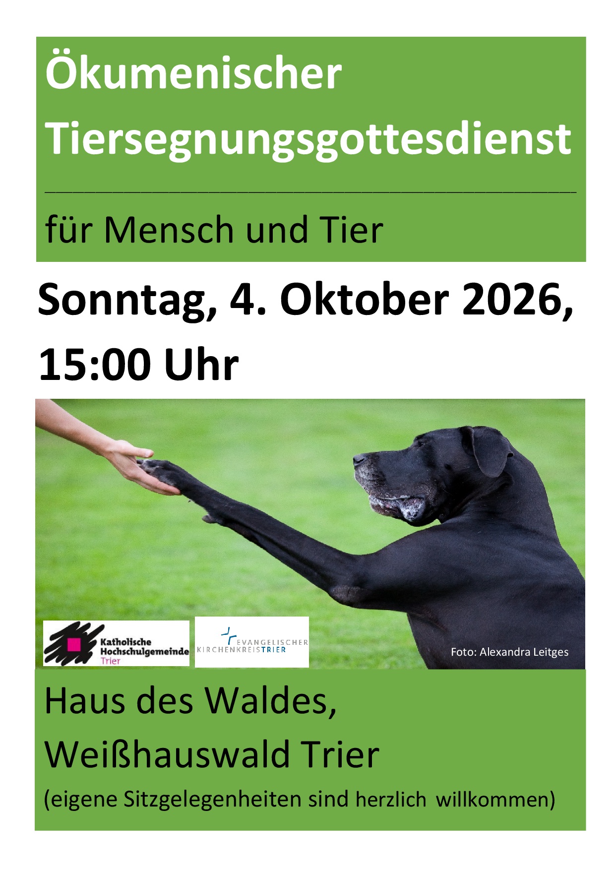 Tiersegnung