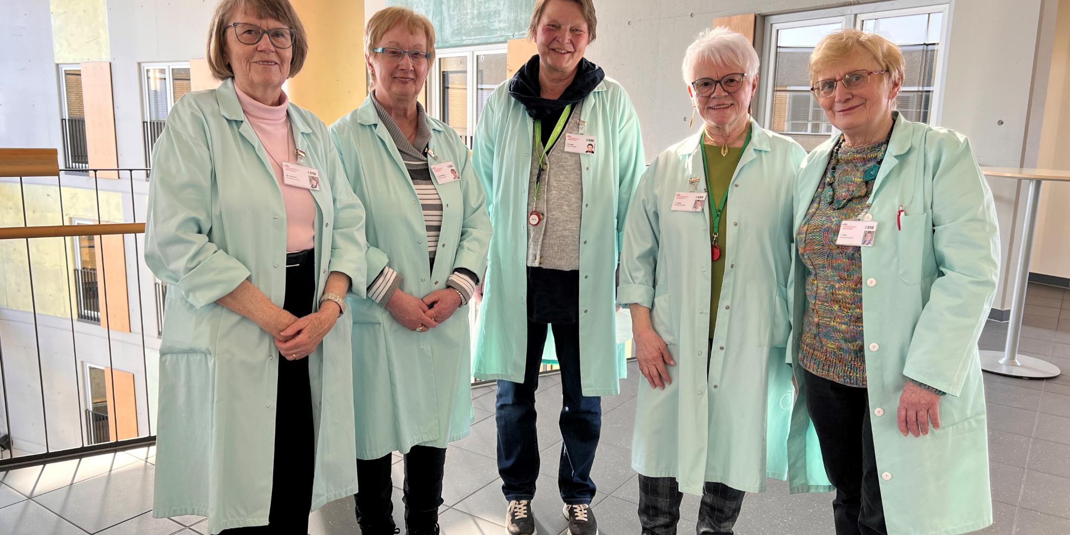 Die Grünen Damen des CaritasKlinikum Saarbrücken