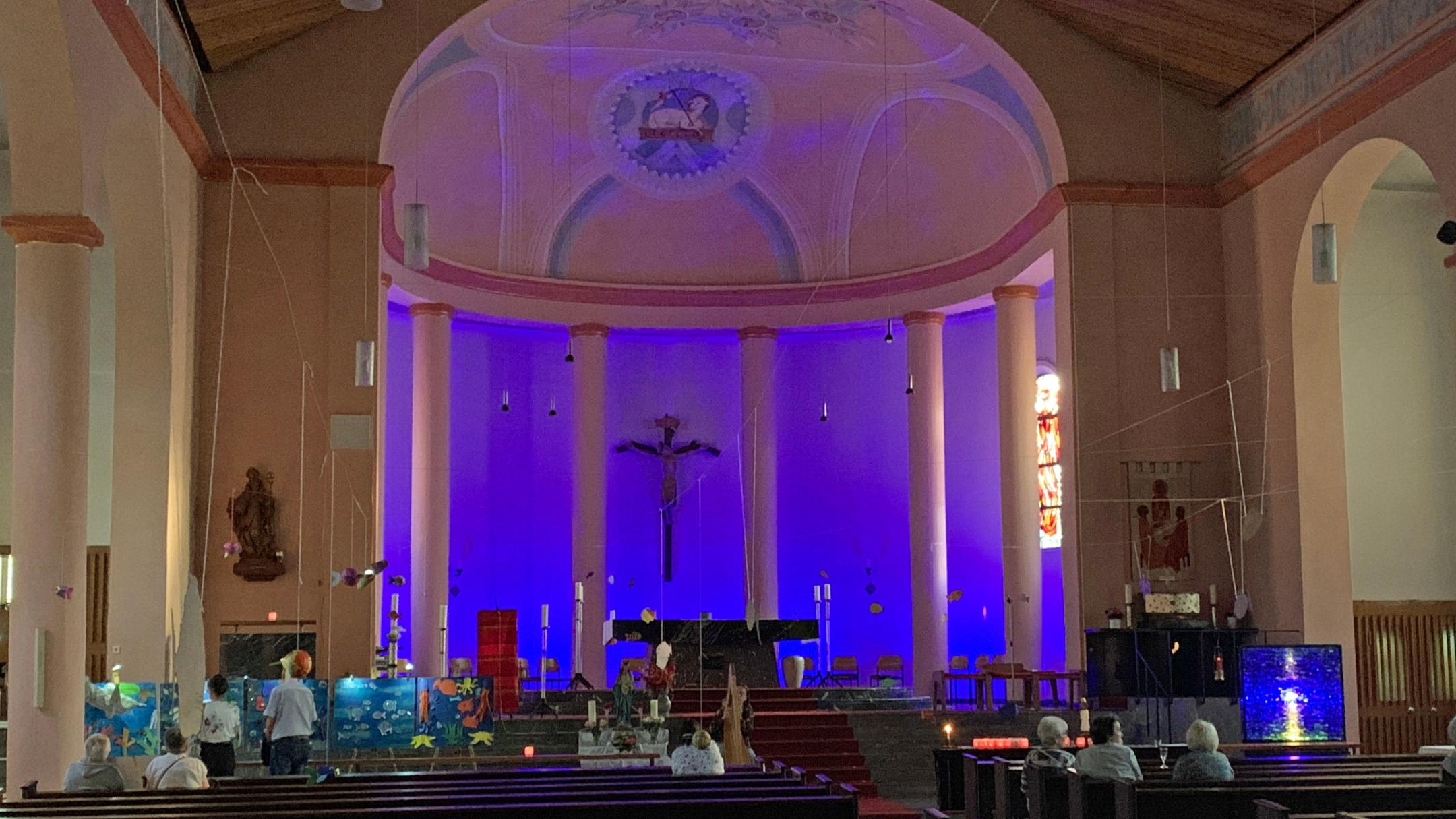 An Heiligabend ist die Kirche St. Hubertus in Jägersfreude bis 22 Uhr geöffnet.