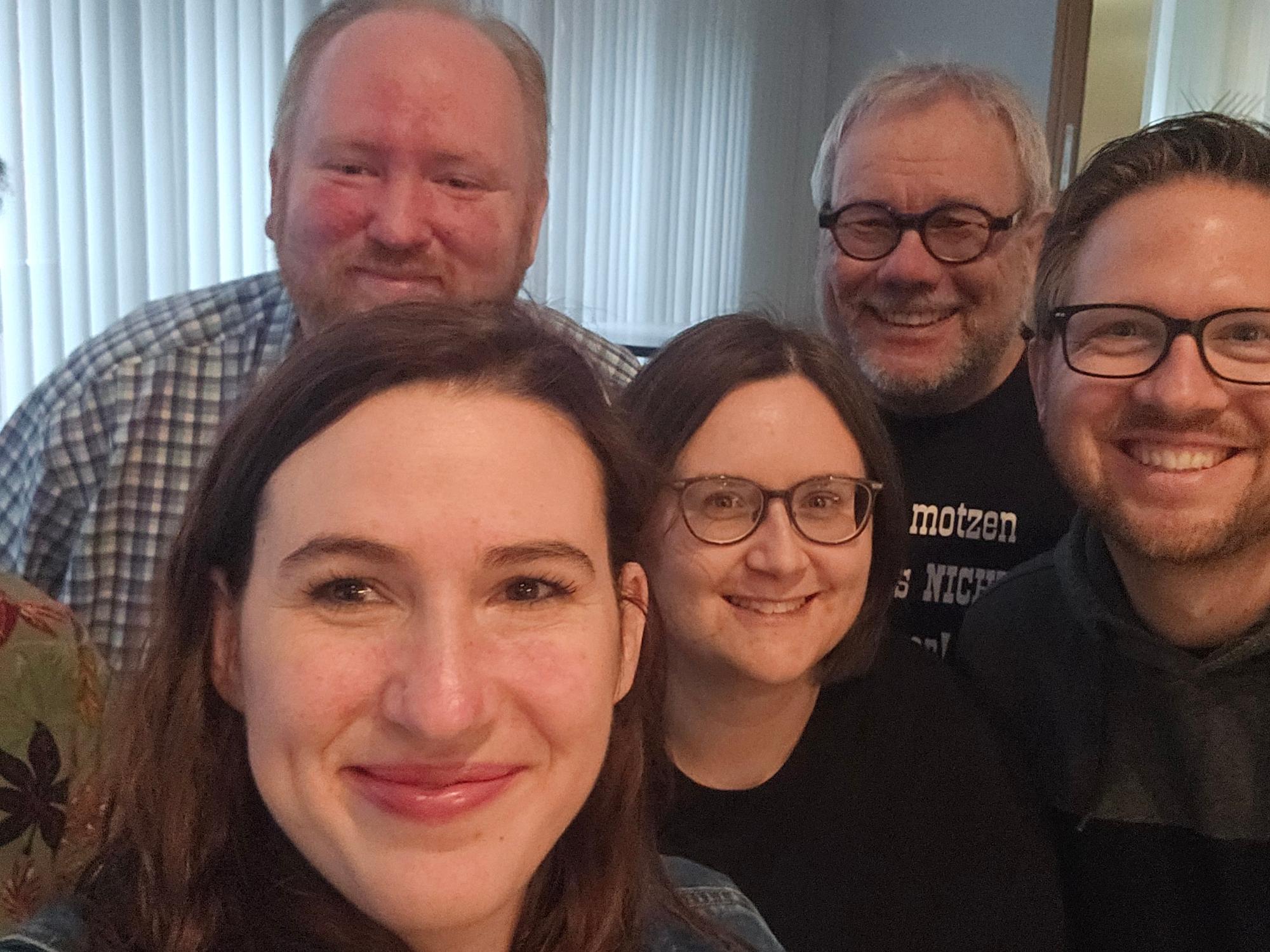 weiblich von links nach rechts: Doris Keutgen, Sarah Henschke, Cornelia Strobel; männlich von link nach rechts: Markus Toelstede, Ulrich Martinschledde, Thorsten Tauch Es fehlt: Ulrike Keßler