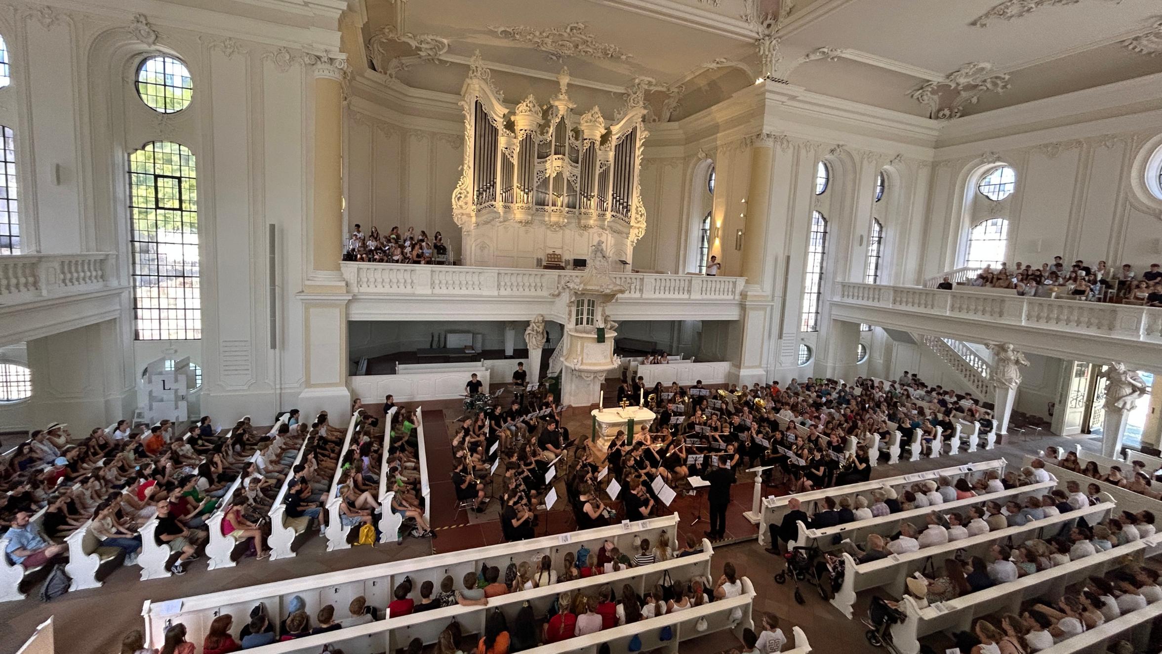 In der Ludwigskirche hat die Marienschule ihren 75.Geburtstag gefeiert.