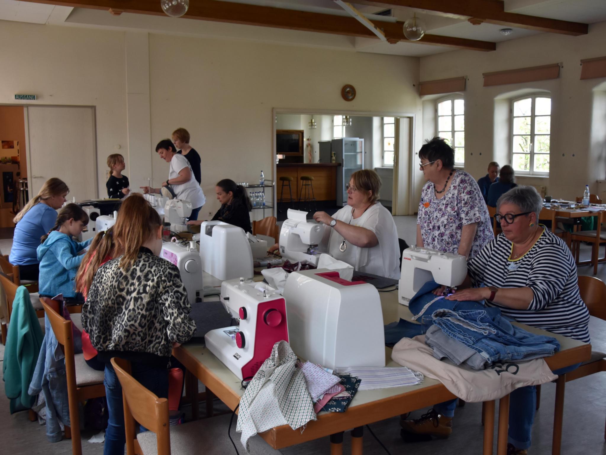 Upcycling beim Kreativtag in Wadrill.