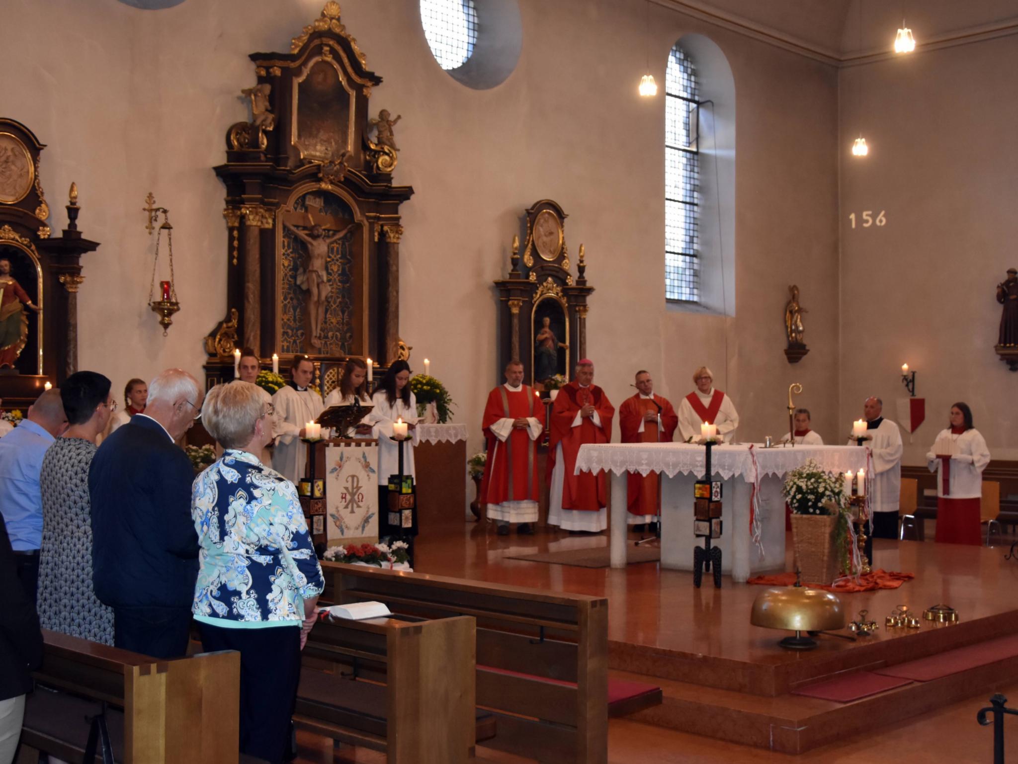 Firmgottesdienst am 15. September 2023 in St. Albanus/Thalexweiler.