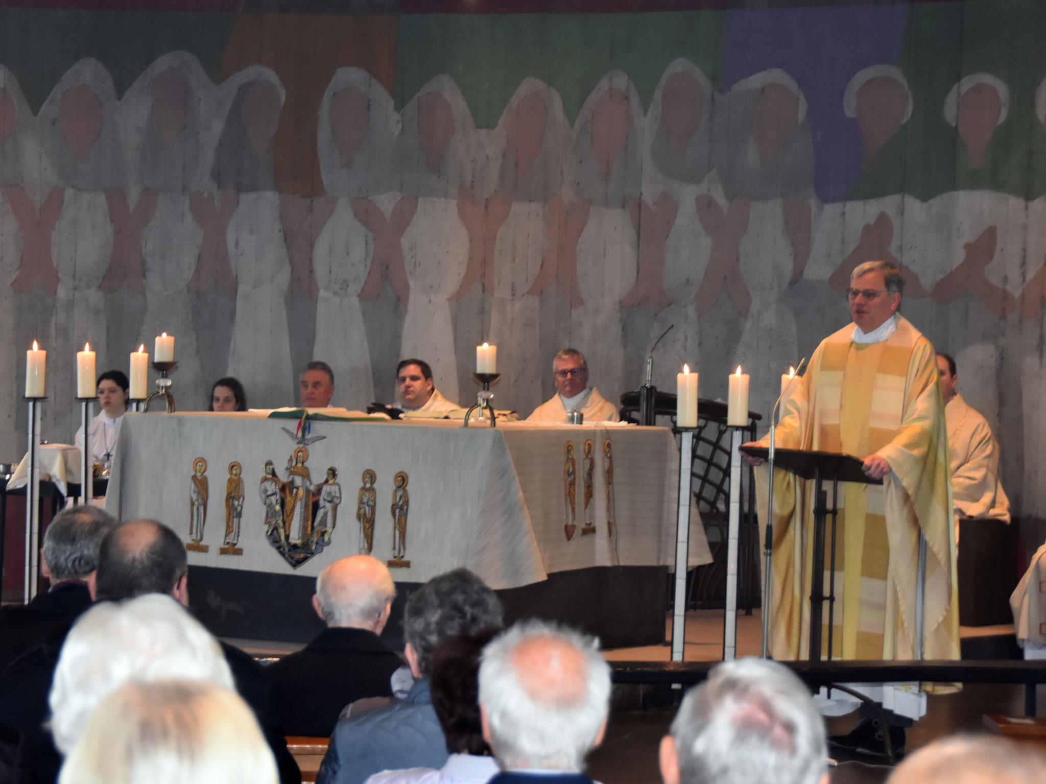 Generalvikar Ulrich von Plettenberg hielt die Festpredigt.