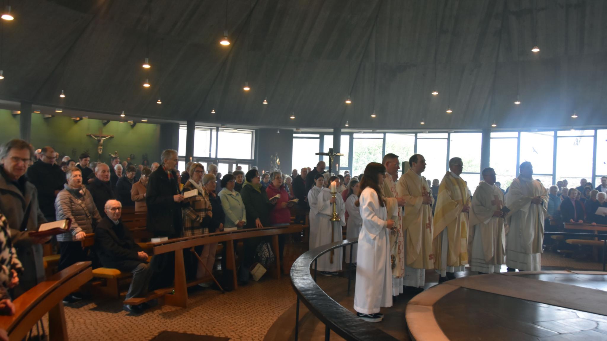 300 Gottesdienstteilnehmer feierten die Josefswallfahrt.
