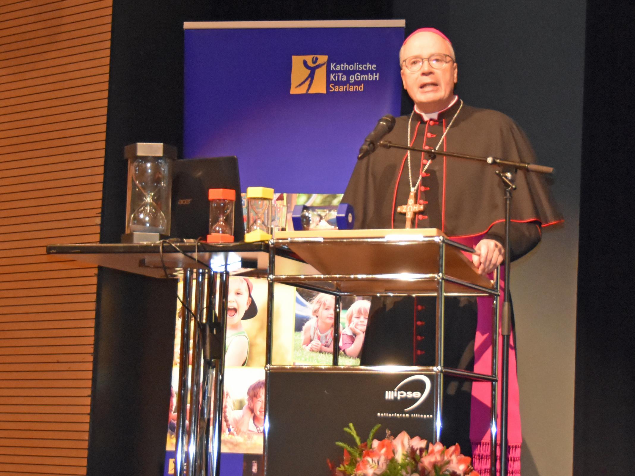 Bischof Stephan Ackermann hielt den Festvortrag.