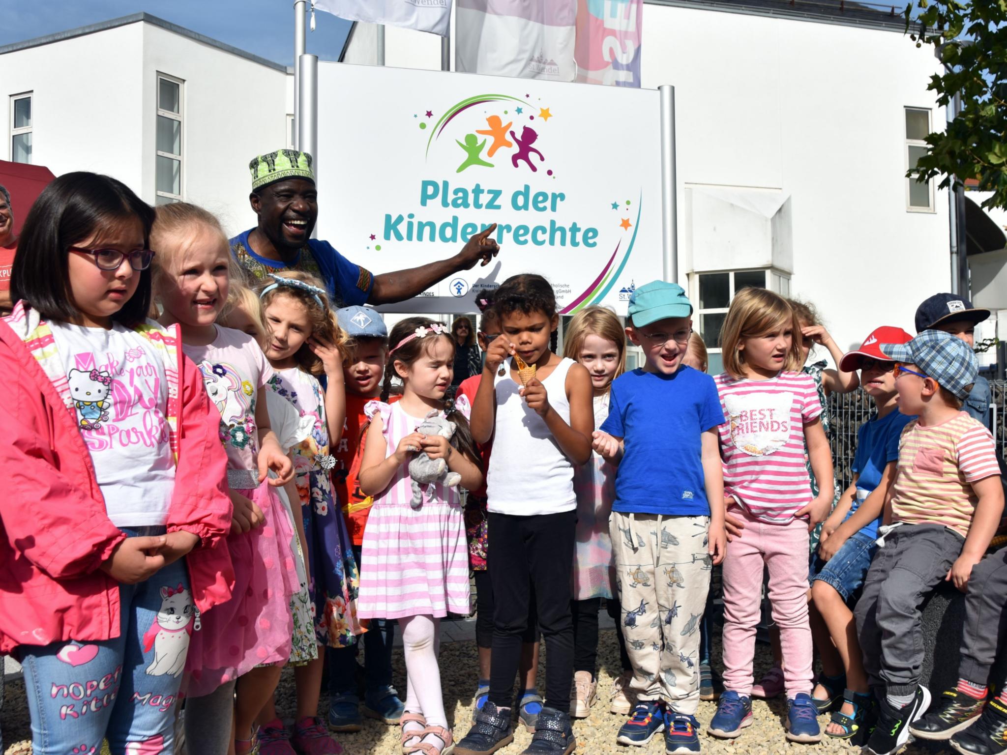 In St. Wendel gibt es den ersten Platz der Kinderrechte im Saarland.