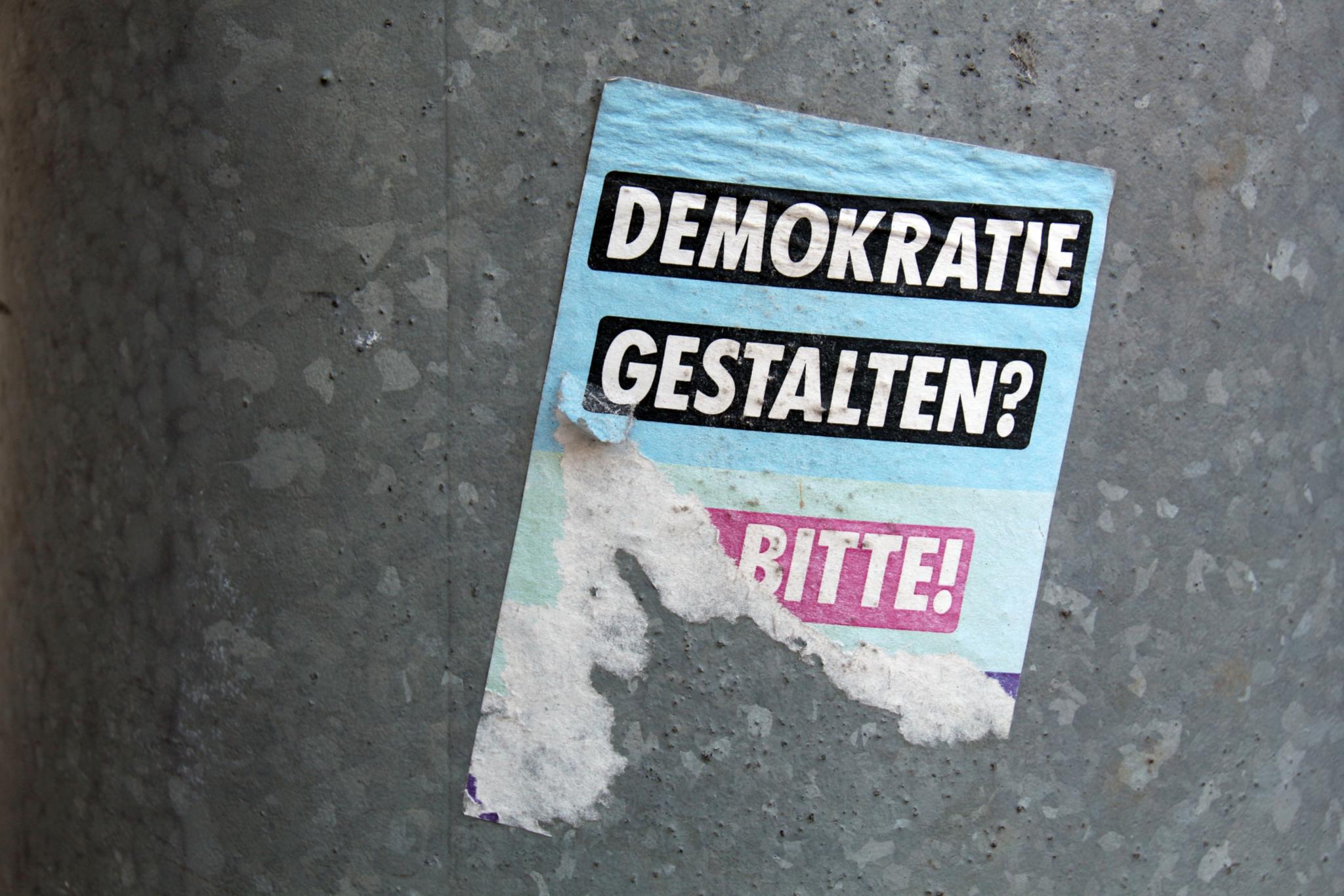 Vom 13.5. bis 21.6. finden die diesjährigen 'Wochen der Demokratie' in Koblenz statt.