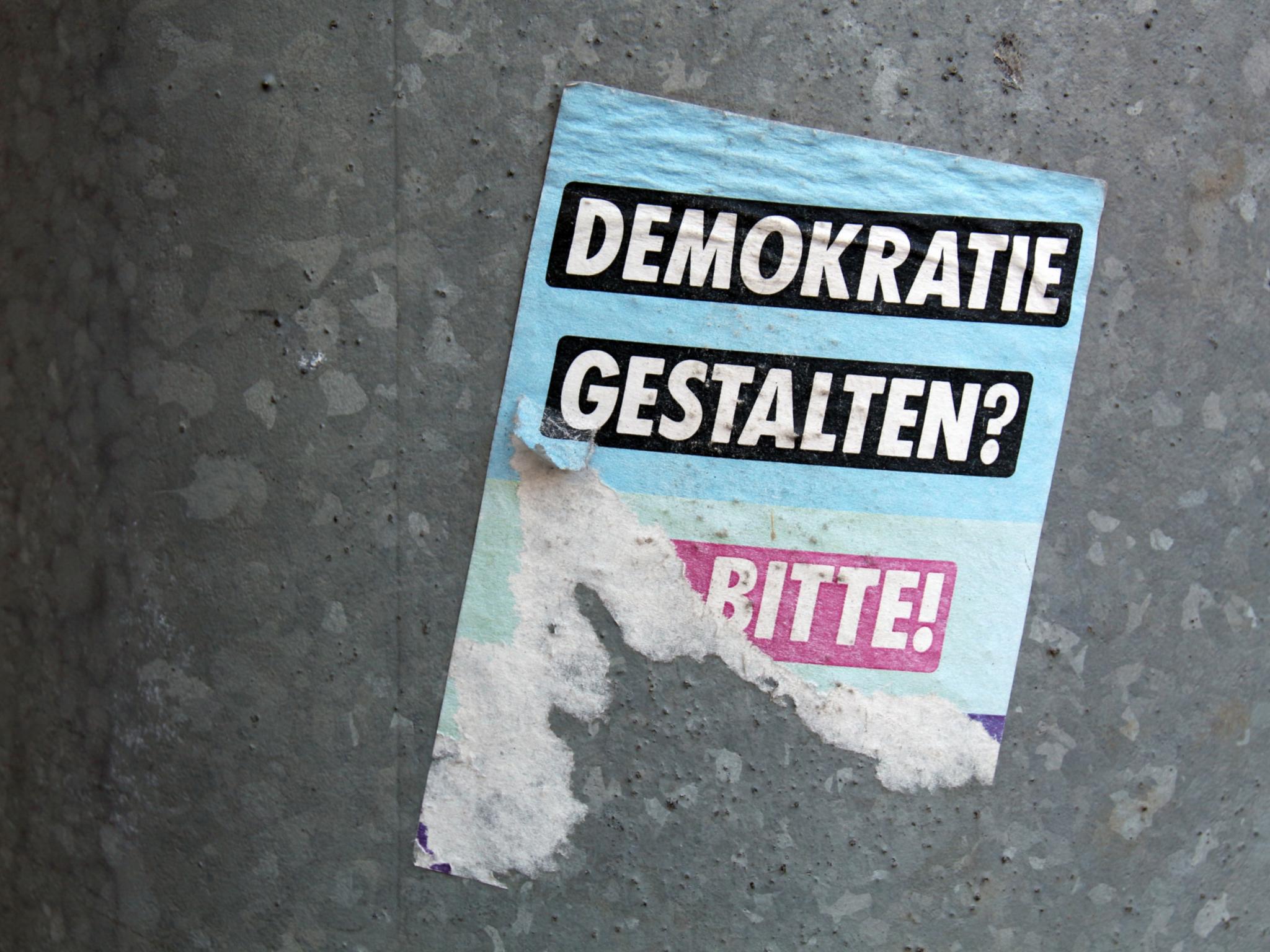 Vom 13.5. bis 21.6. finden die diesjährigen 'Wochen der Demokratie' in Koblenz statt.
