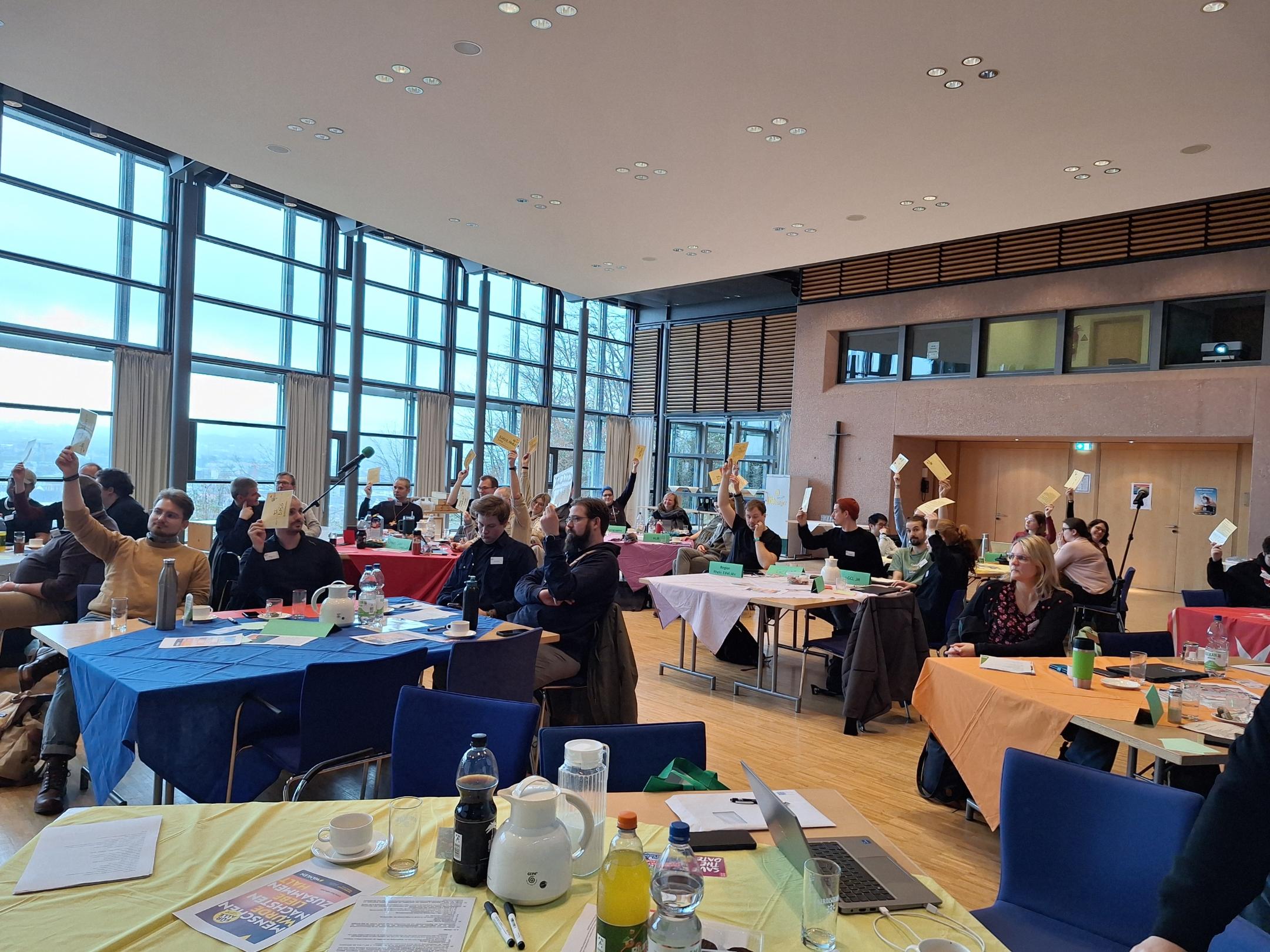 Blick ins Plenum