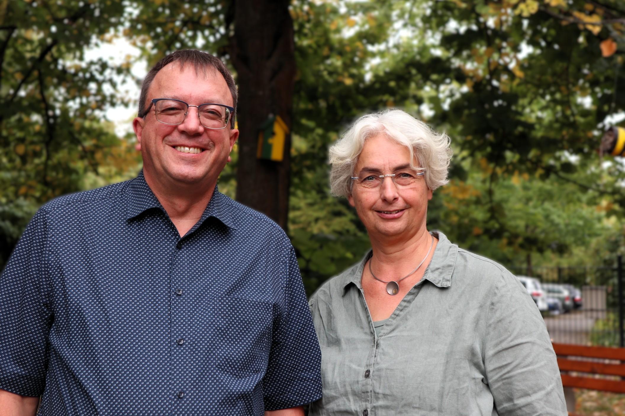 Werner Süs und Felicitas Flöthner wollen niedrigschwellige Angebote für Jung und Alt schaffen.