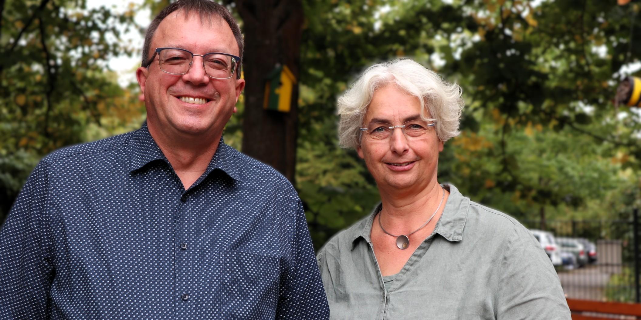 Werner Süs und Felicitas Flöthner wollen niedrigschwellige Angebote für Jung und Alt schaffen.