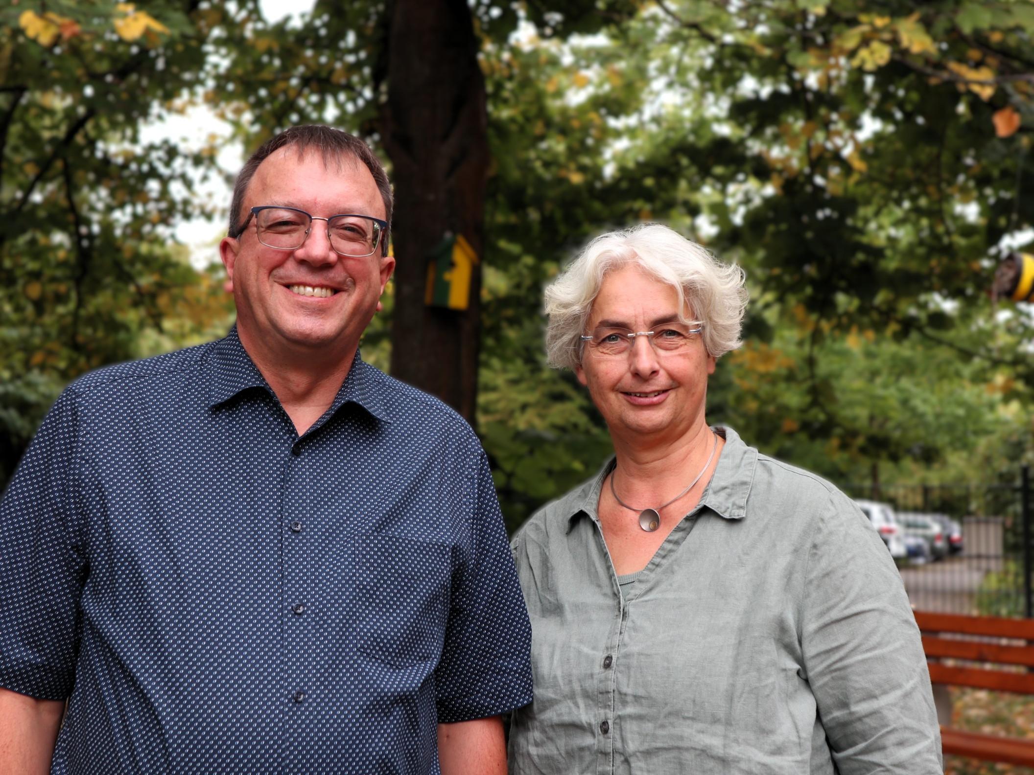 Werner Süs und Felicitas Flöthner wollen niedrigschwellige Angebote für Jung und Alt schaffen.