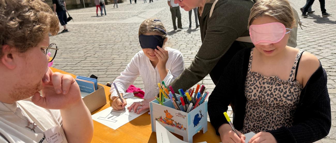 Reger Betrieb am Inklusionsstand