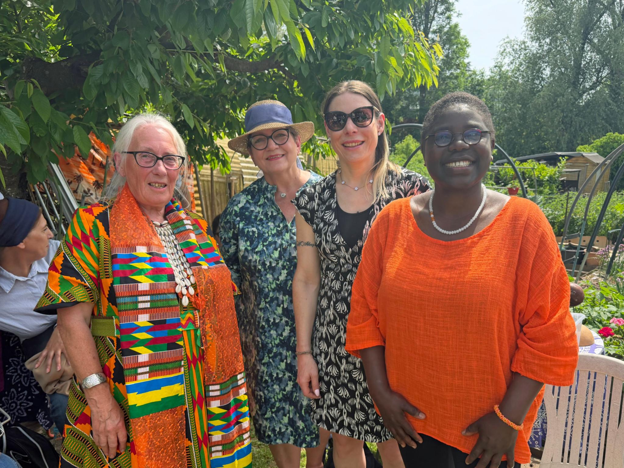 Organisatorinnen des Blind Gardening