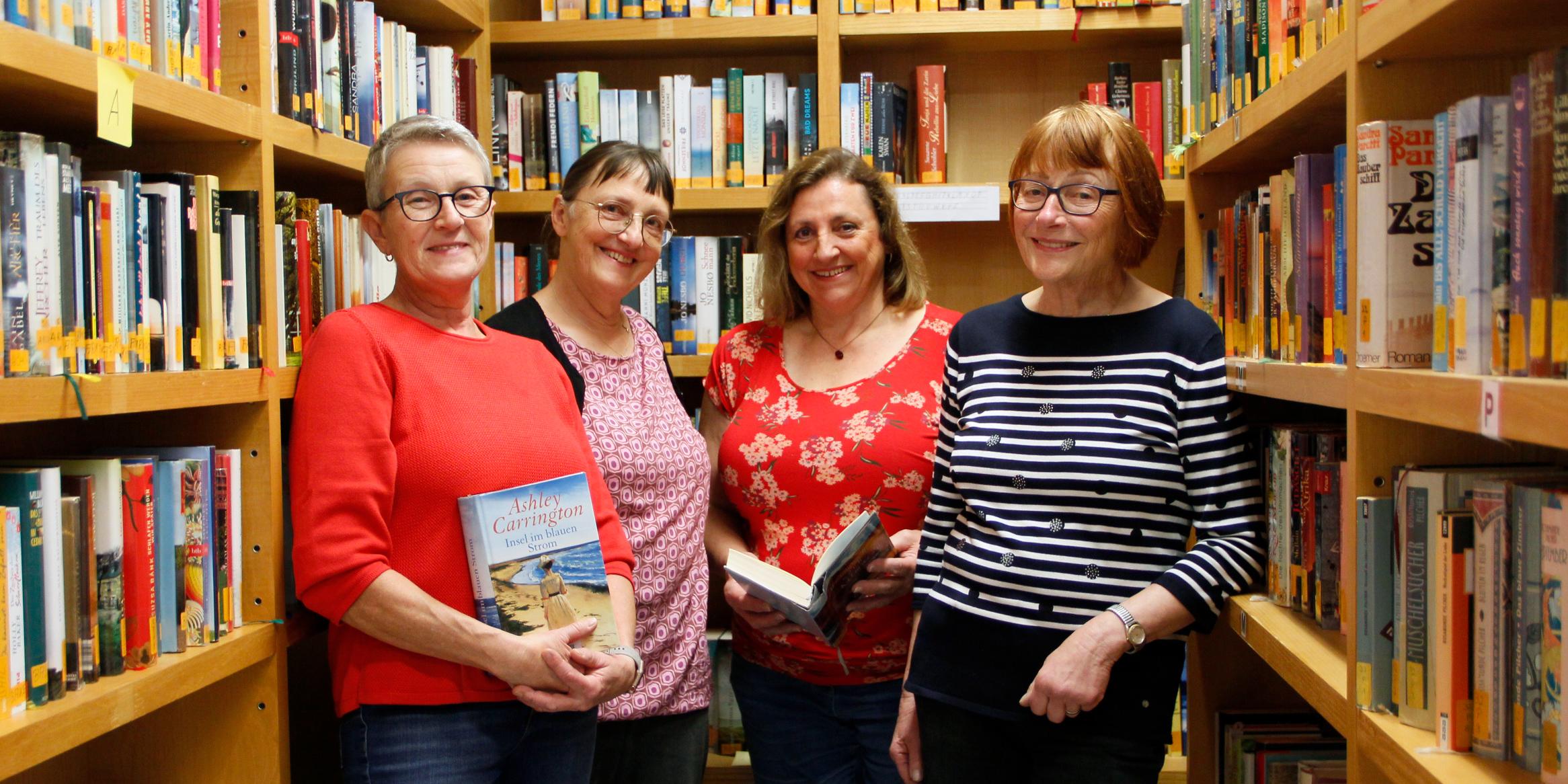 vlnr.: Gudrun Mergens-Lay, Wiltrud Gorges, Helga Lindner und Gisela Spieles