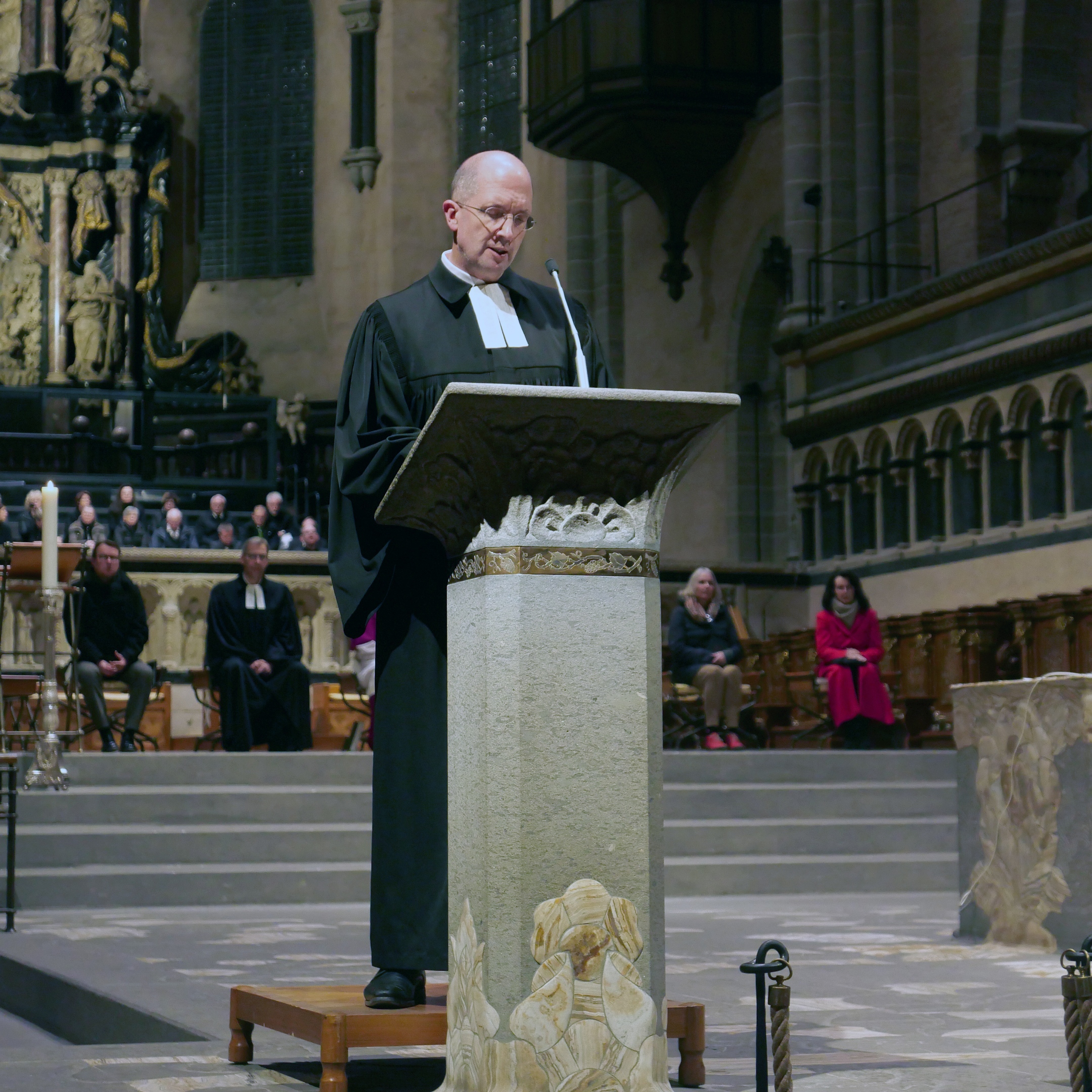 Die Predigt hielt der Präses der Evangelischen Kirche im Rheinland, Dr. Thorsten Latzel.