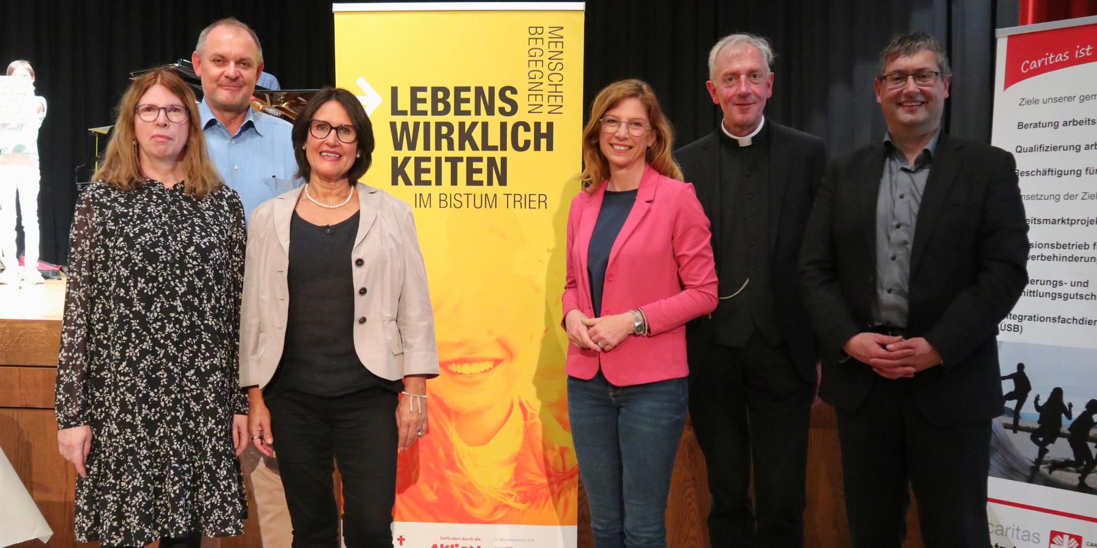 Die Veranstalter des Caritas-Forums und der bundesweiten Auftaktveranstaltung in Betzdorf.