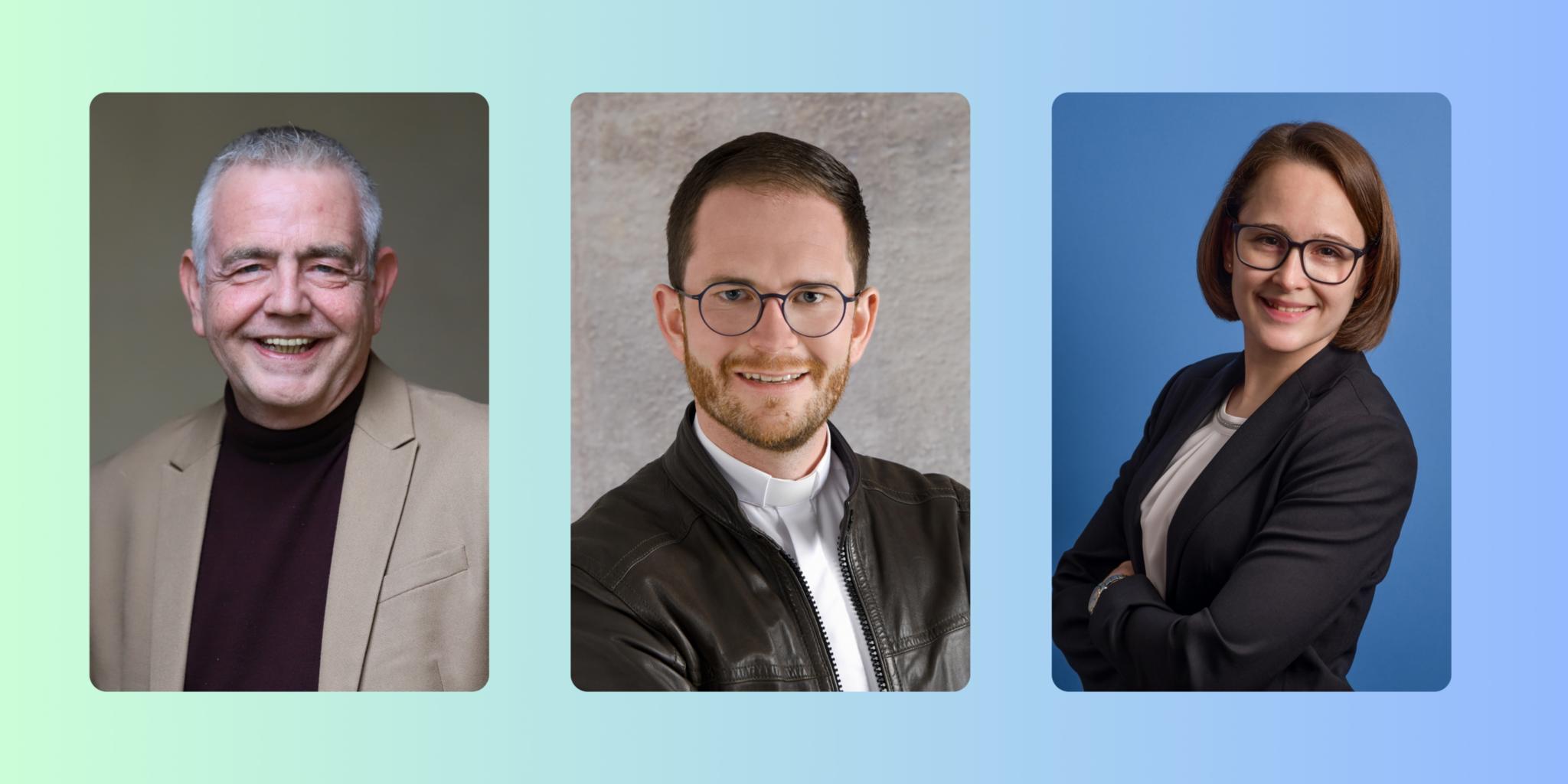 Dr. Thomas Fößel, Thomas Hufschmidt und Daniela Schmitt (vlnr.)
