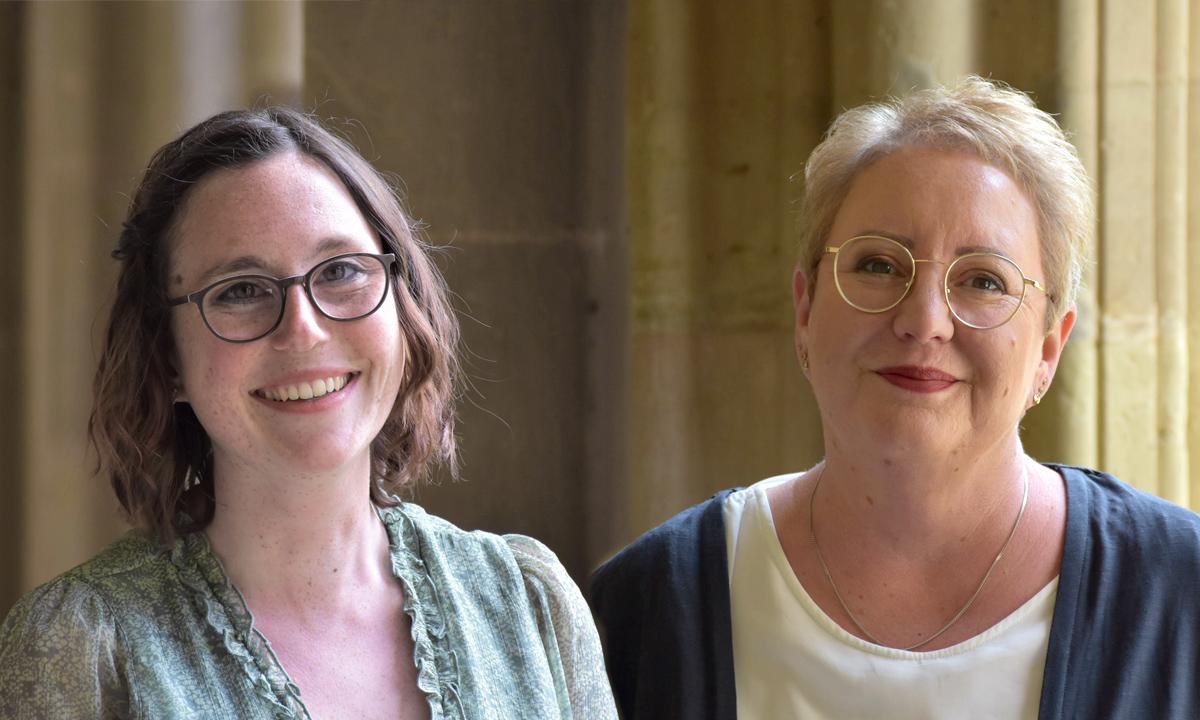 Luisa Maurer und Sandra Ackermann