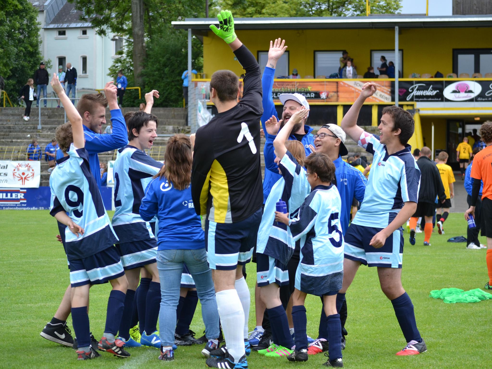 Bei den Special Olympics gibt es auch ein Fußball-Turnier. (Symbolfoto)