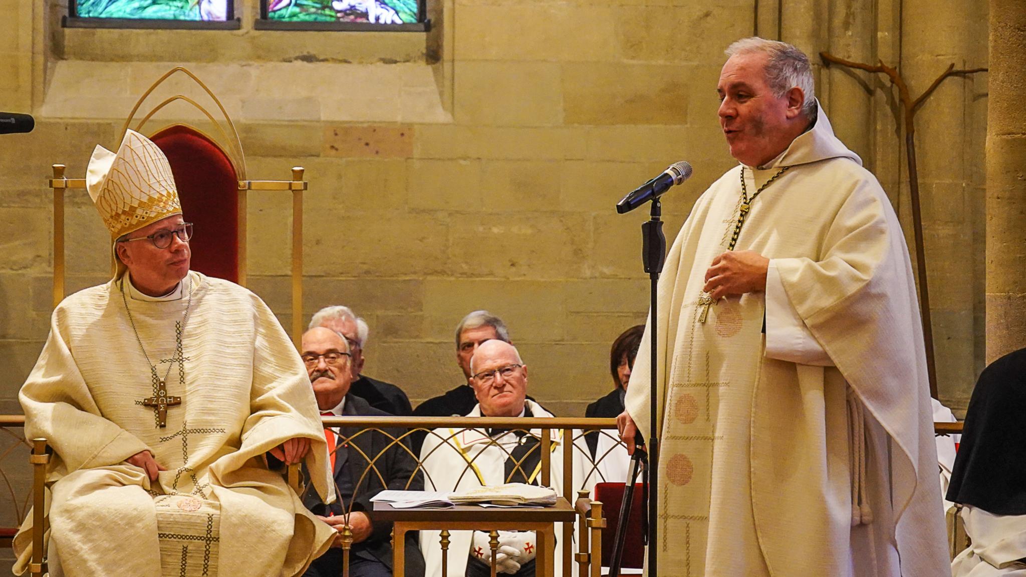 Dankesworte des Abtes.