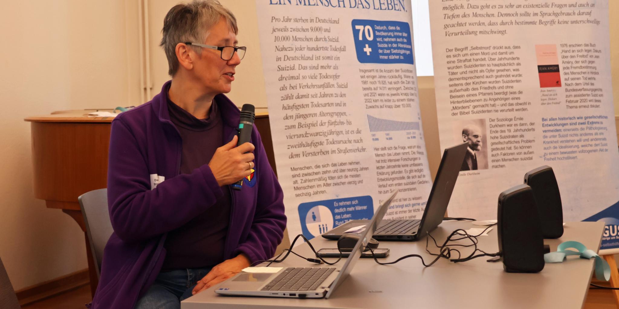 Daniela Standard leitete die Tagung