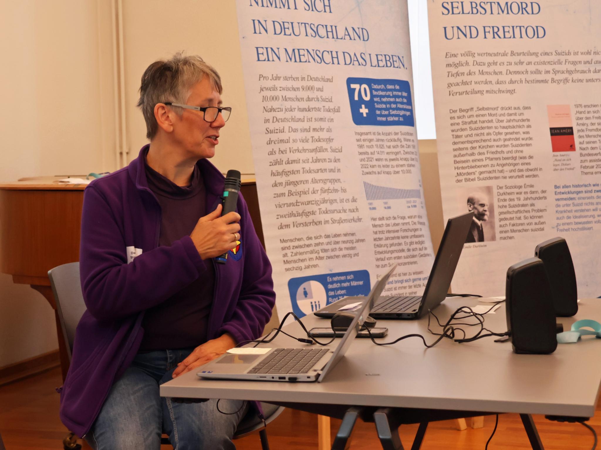 Daniela Standard leitete die Tagung