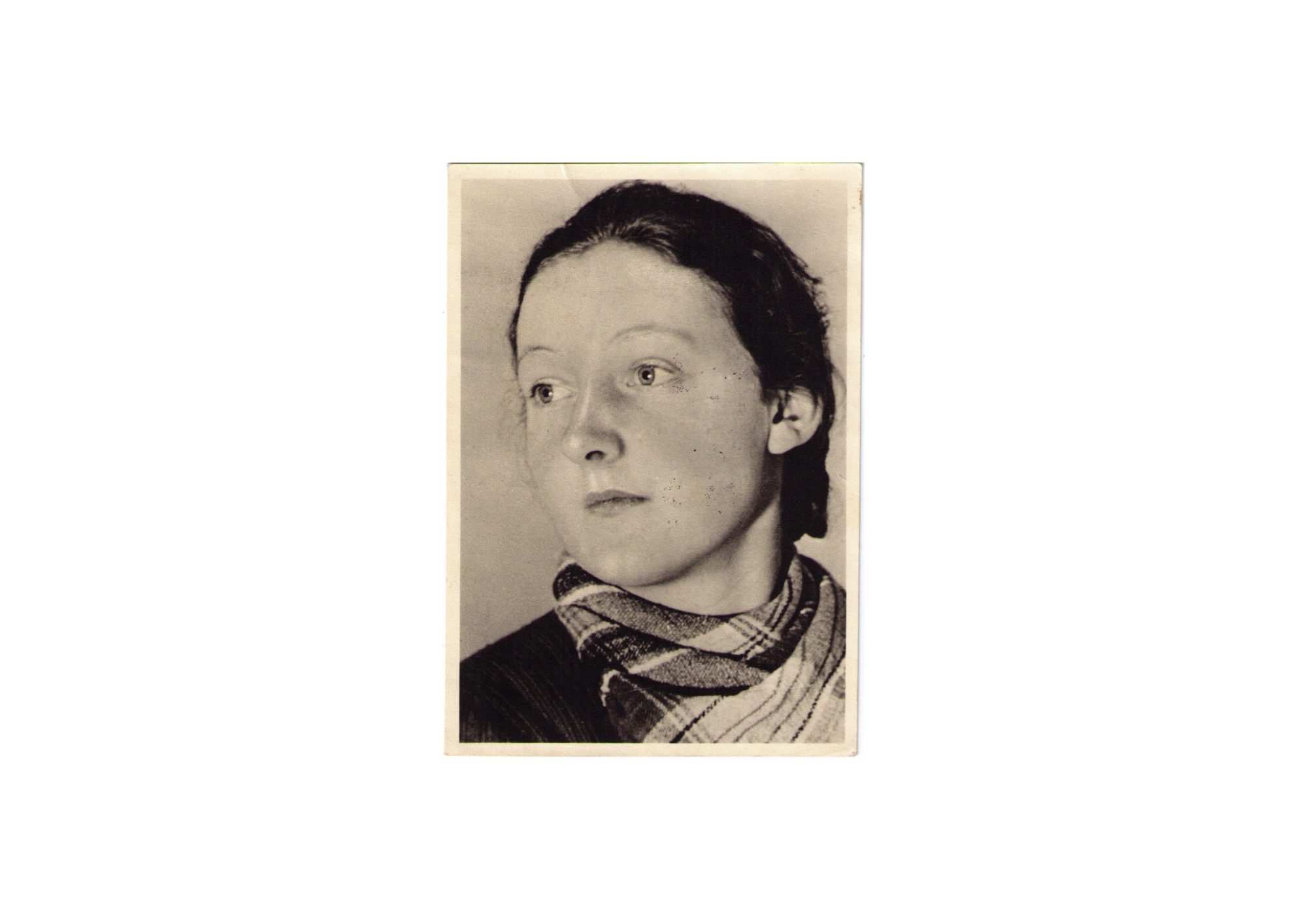 Porträtfoto einer kath. Widerstandskämpferin gegen den NS