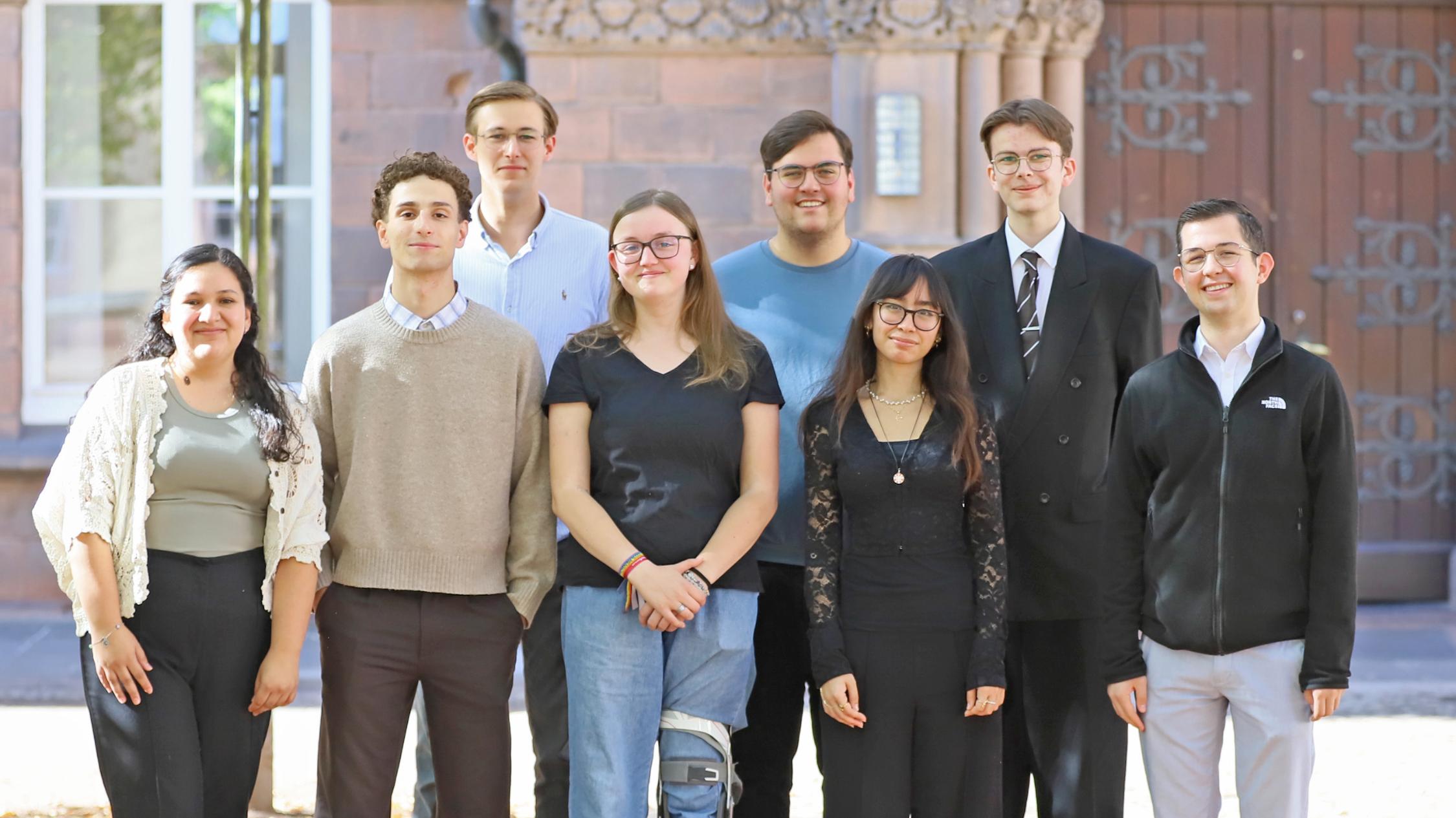 Gruppenfoto der Felixianer, die jetzt gestartet sind.