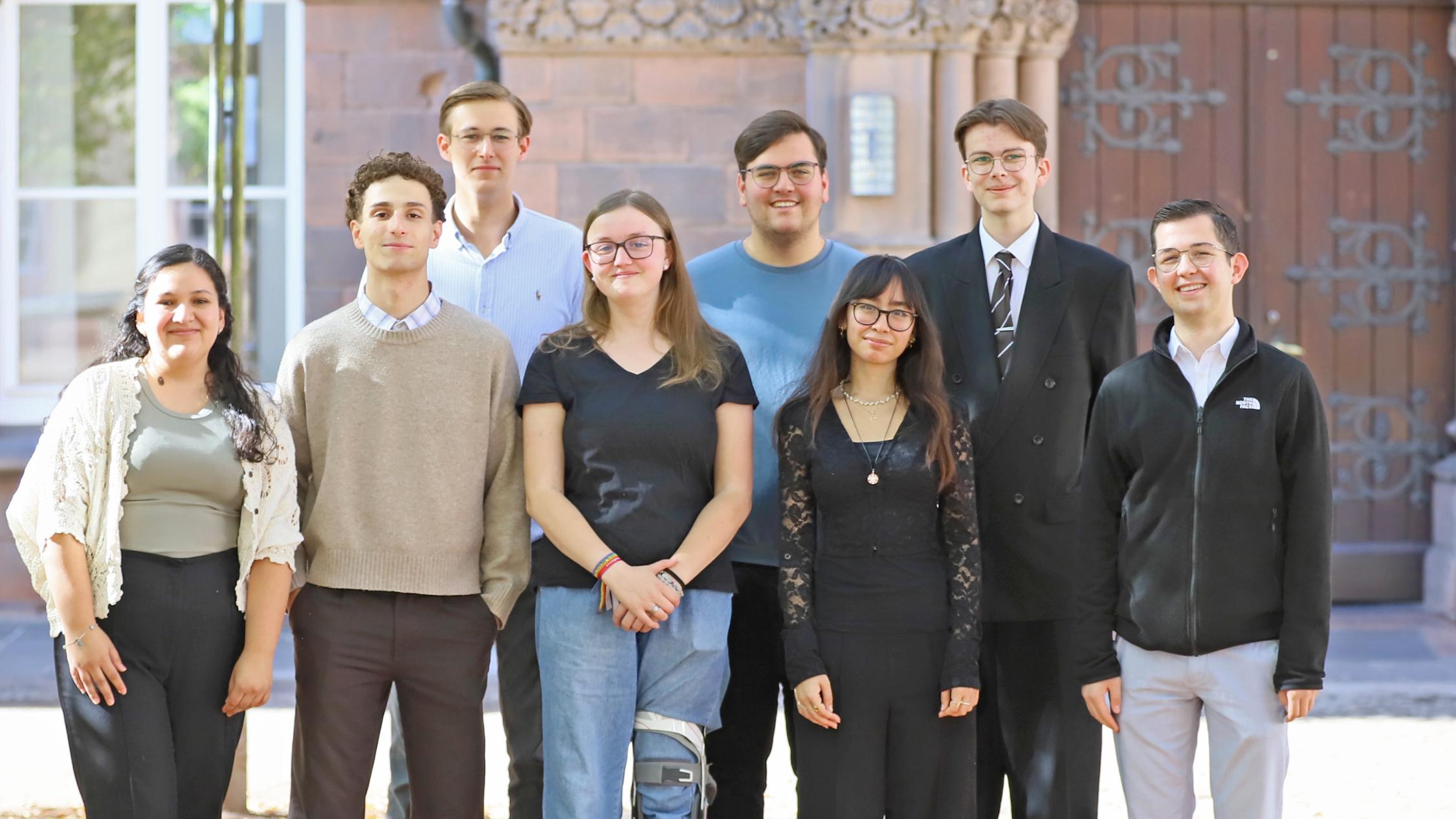 Gruppenfoto der Felixianer, die jetzt gestartet sind.
