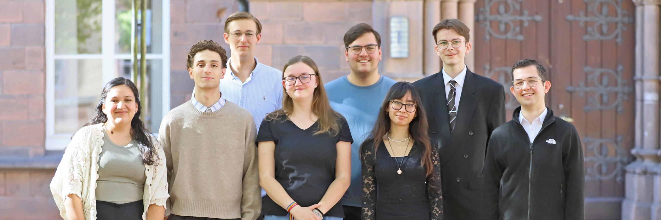 Gruppenfoto der Felixianer, die jetzt gestartet sind.