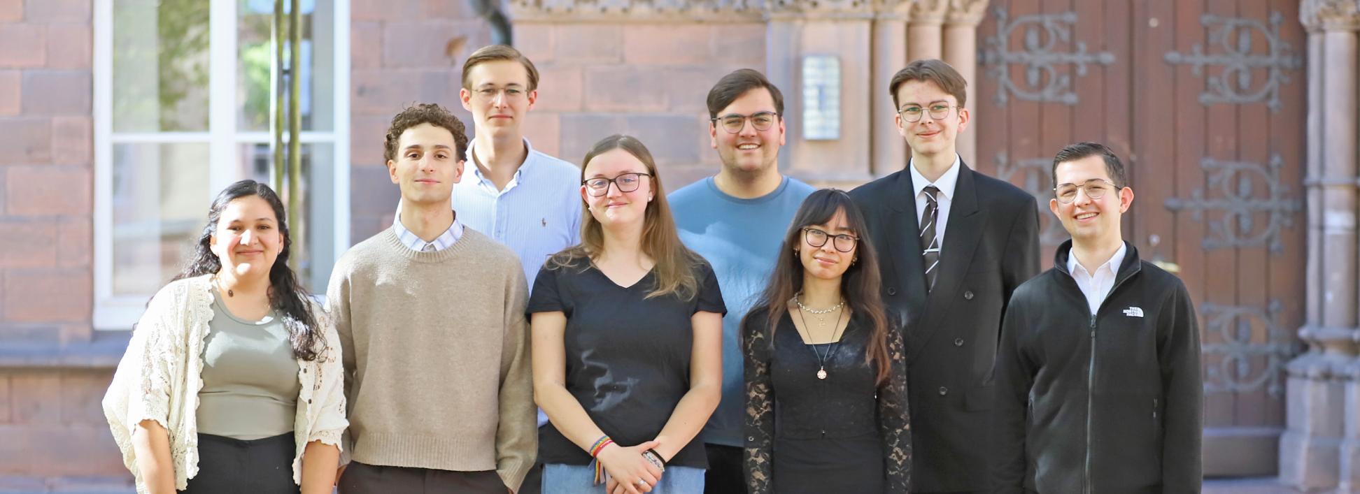 Gruppenfoto der Felixianer, die jetzt gestartet sind.
