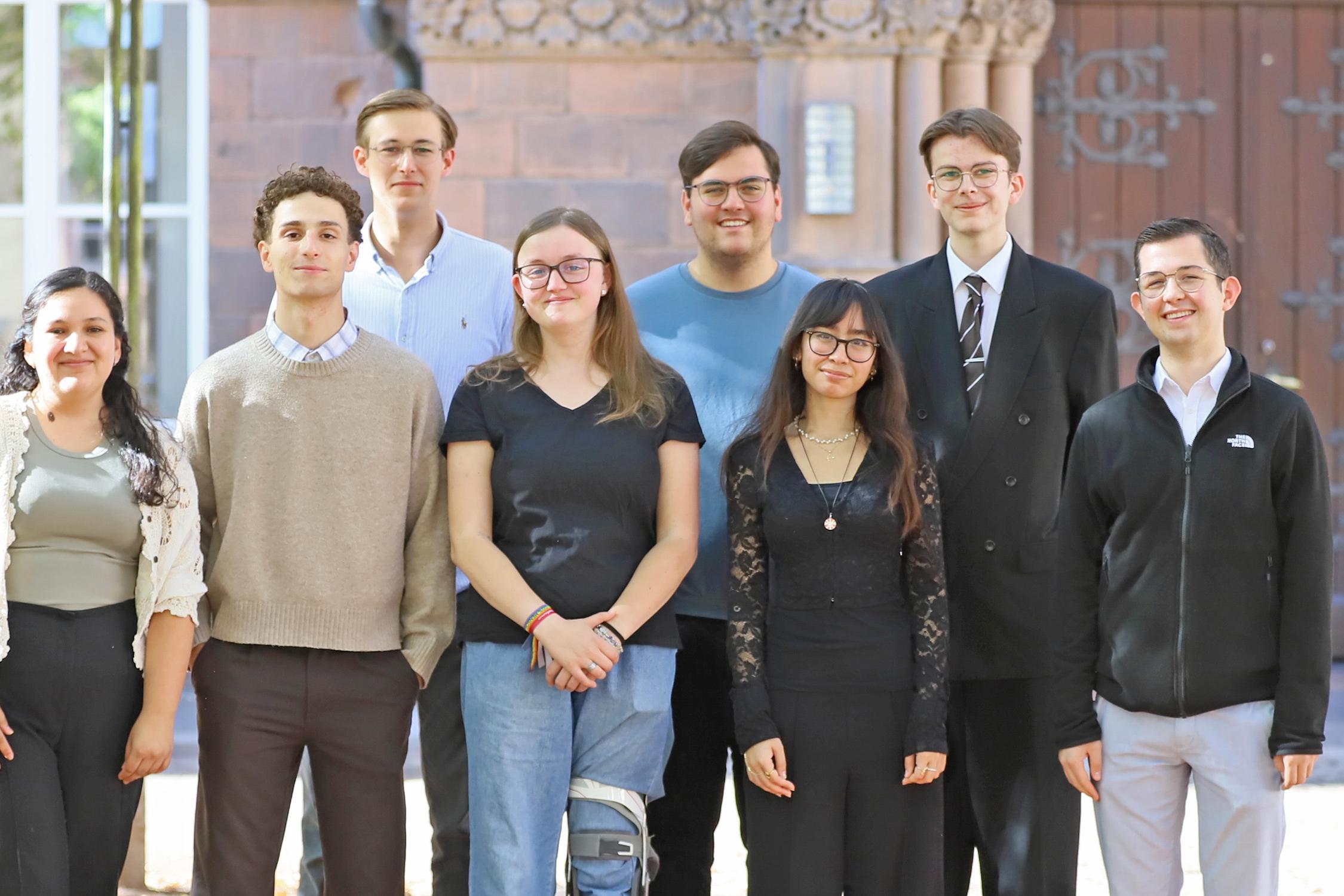 Gruppenfoto der Felixianer, die jetzt gestartet sind.