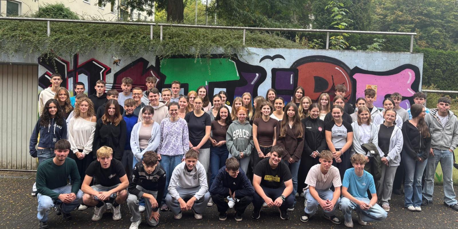 Die Jugendlichen beim gemeinsamen Firmwochenende