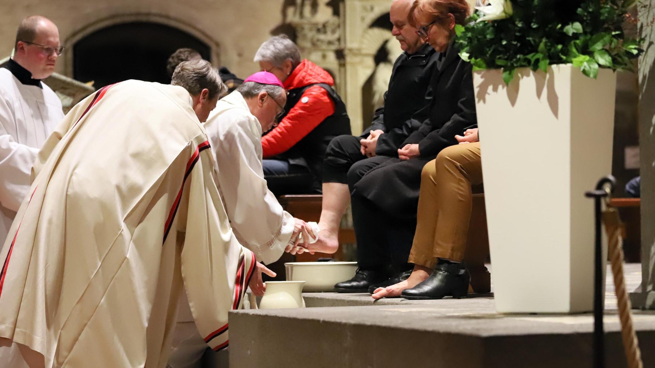 Fußwaschung - Symbolfoto vom vergangenen Jahr