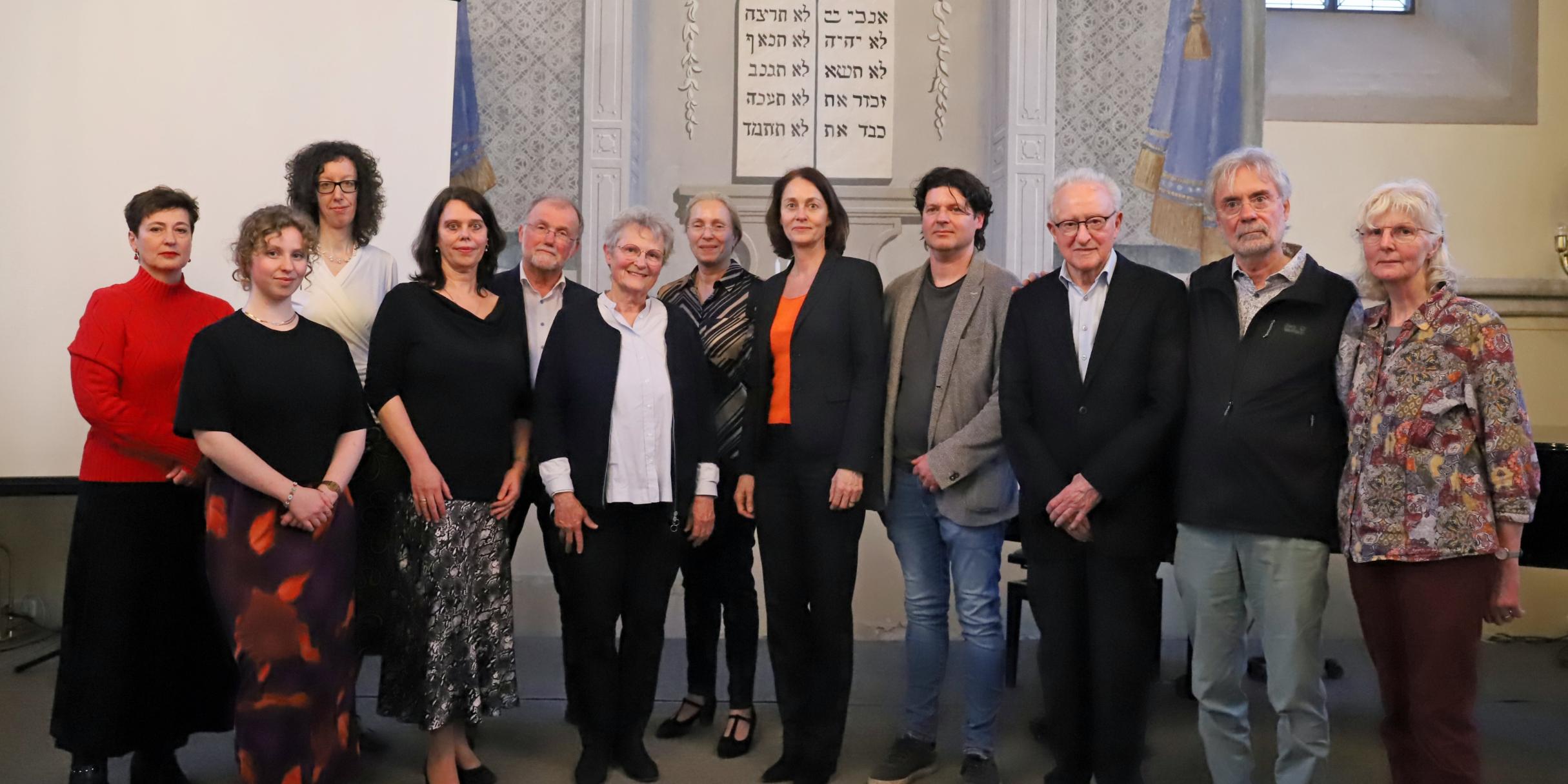 Gruppenbild der AG mit Schirmherrin Katarina Barley, Vizepräsidentin des Europaparlaments