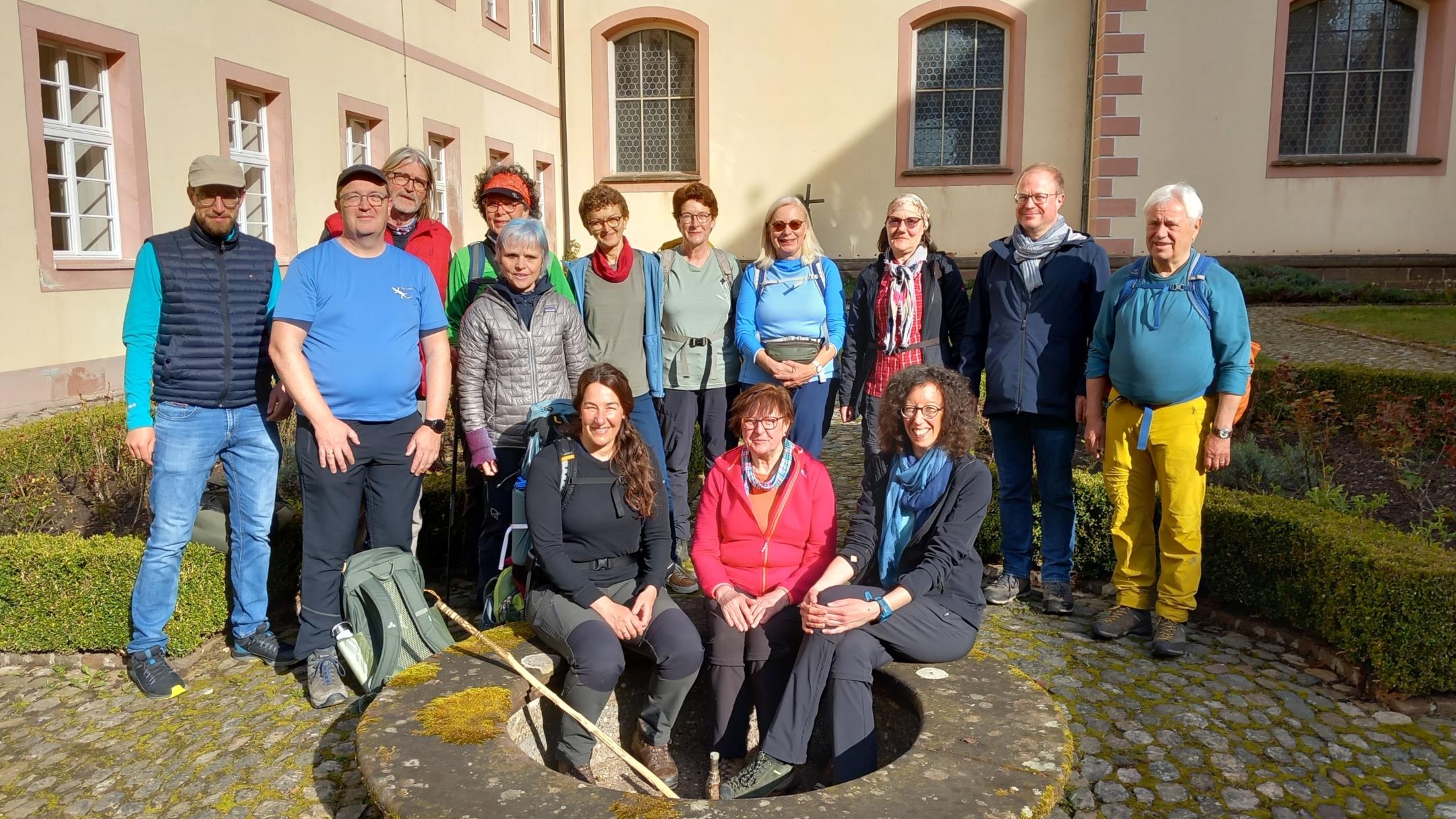 Die Pilgergruppe