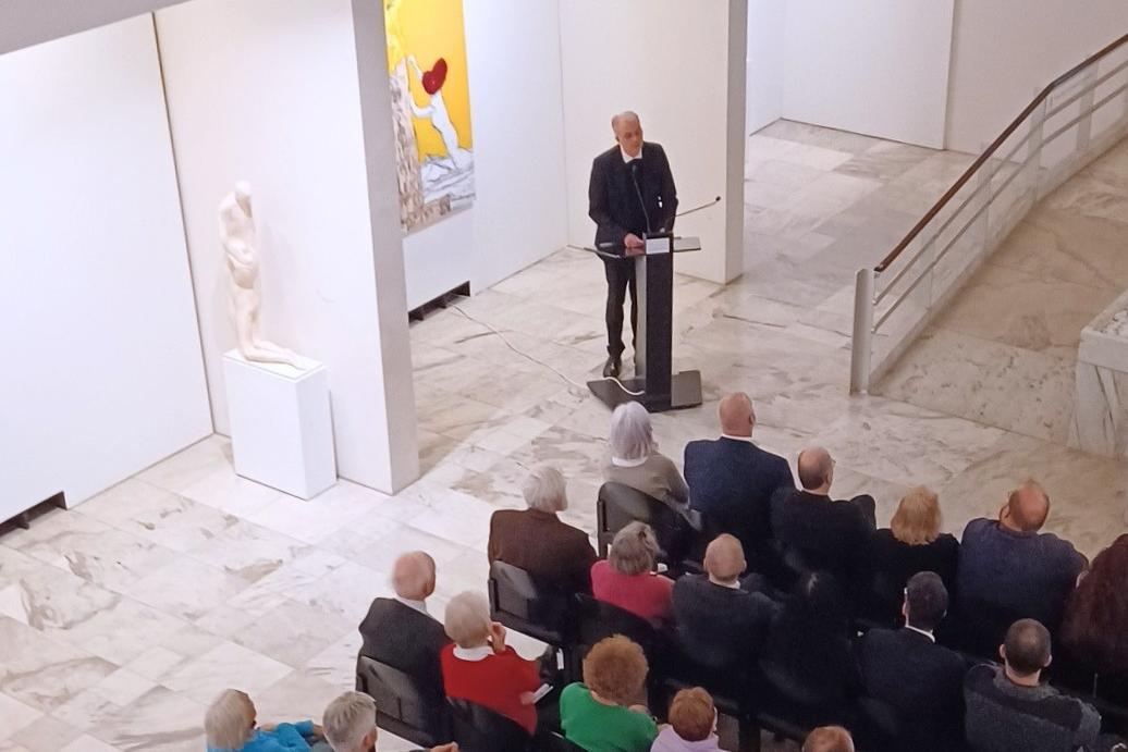 Weihbischof Peters sprach ein Grußwort