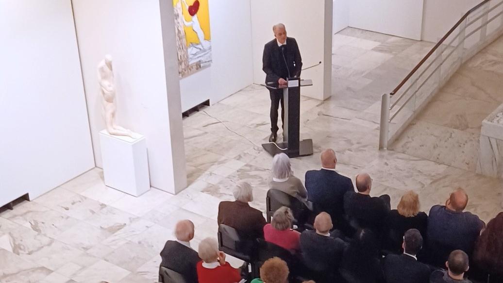 Weihbischof Peters sprach ein Grußwort