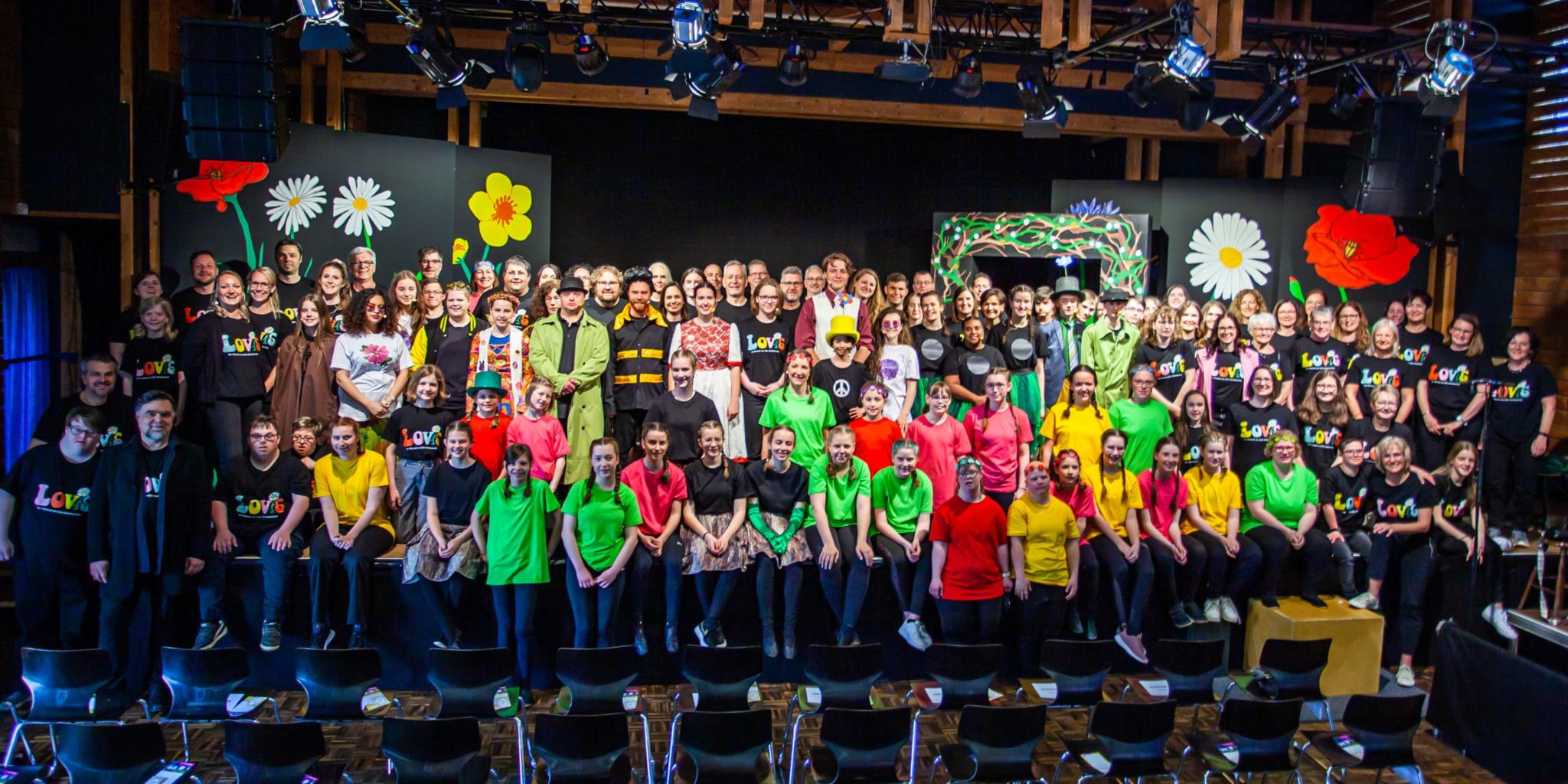 Aufführung des Musicals Lovis