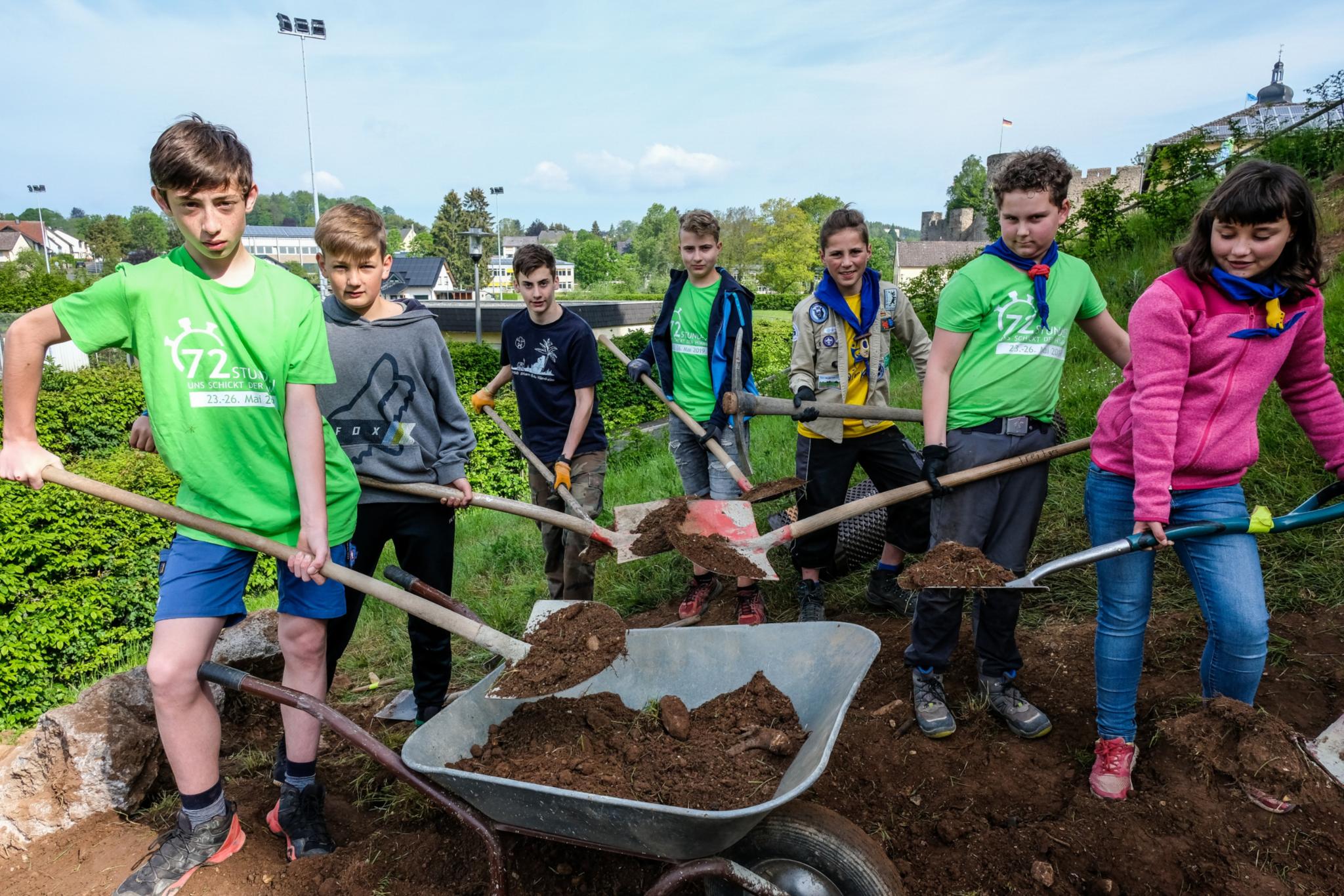 Viel Erde wird bei einigen Projekten bewegt.