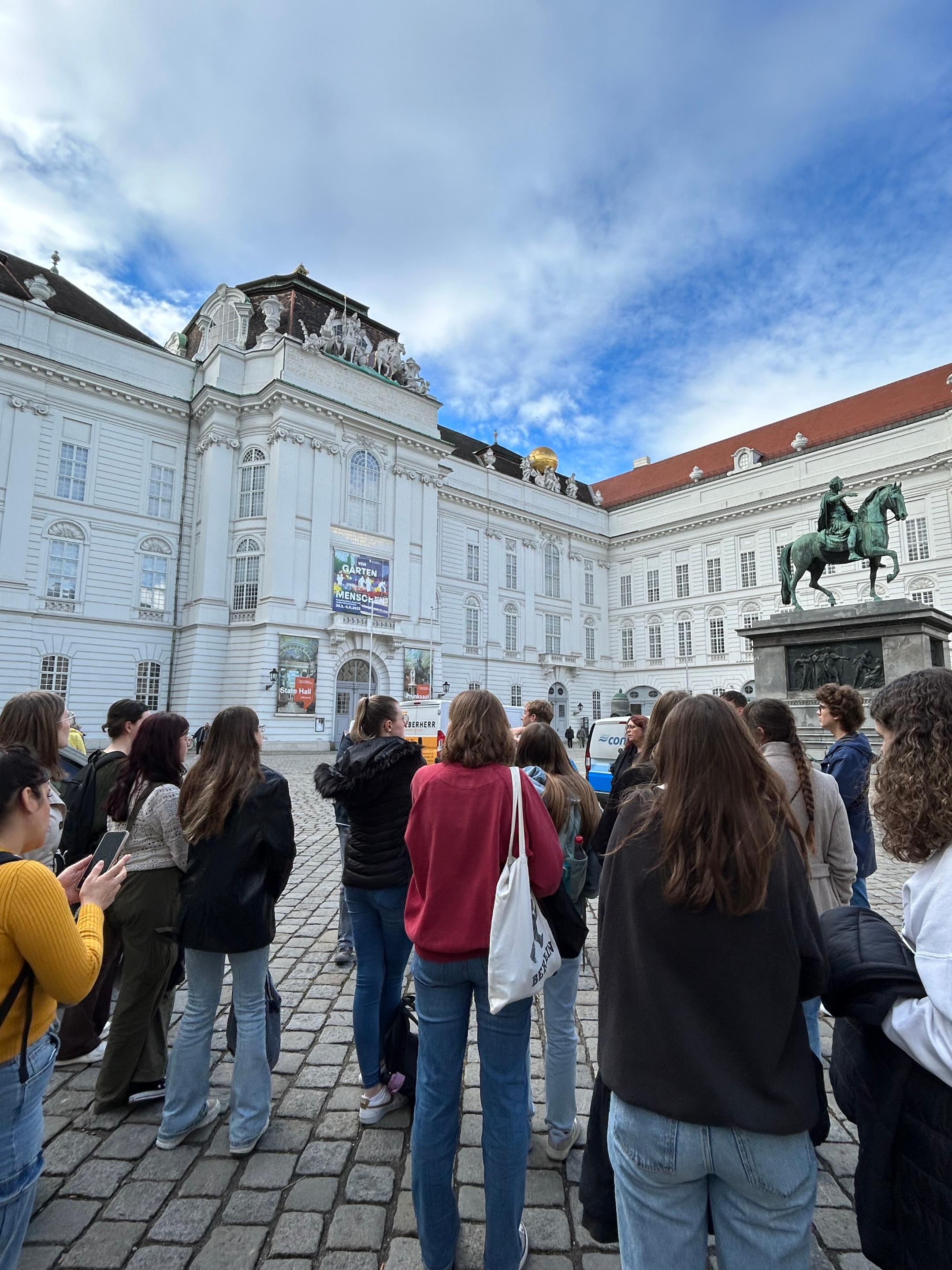 Stadtrundgang in Wien.