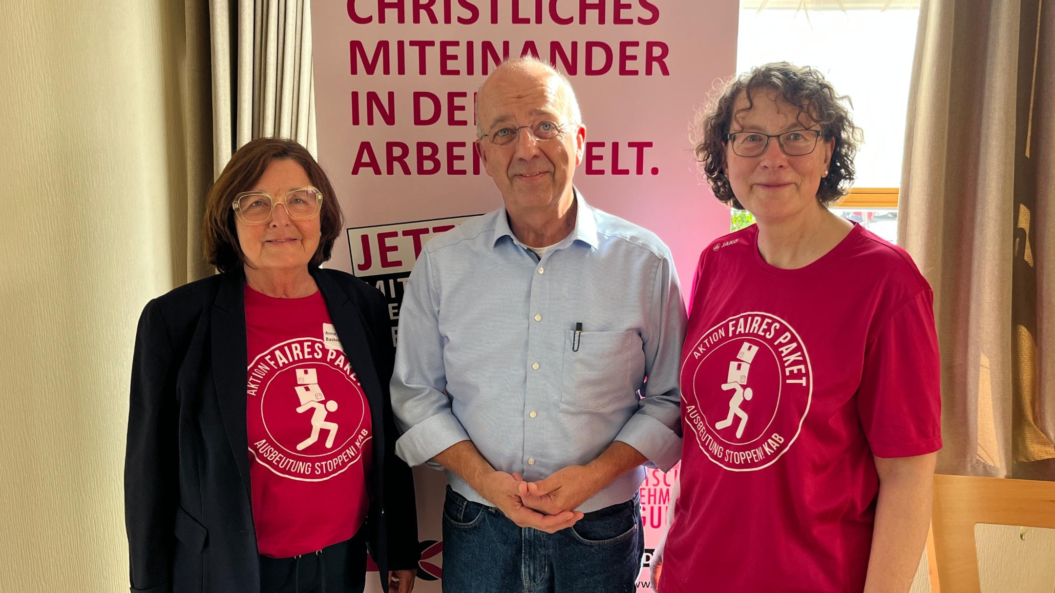 Anne Basten, Wolfgang Meyer und Ruth Mareien de Bueno (vlnr.)