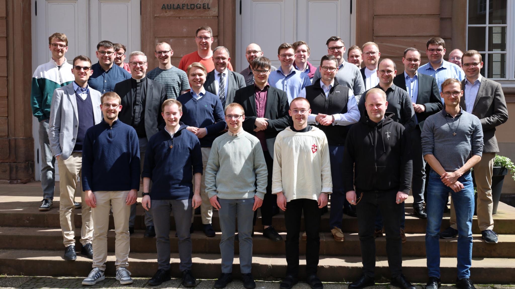 Gruppenfoto der Seminaristen